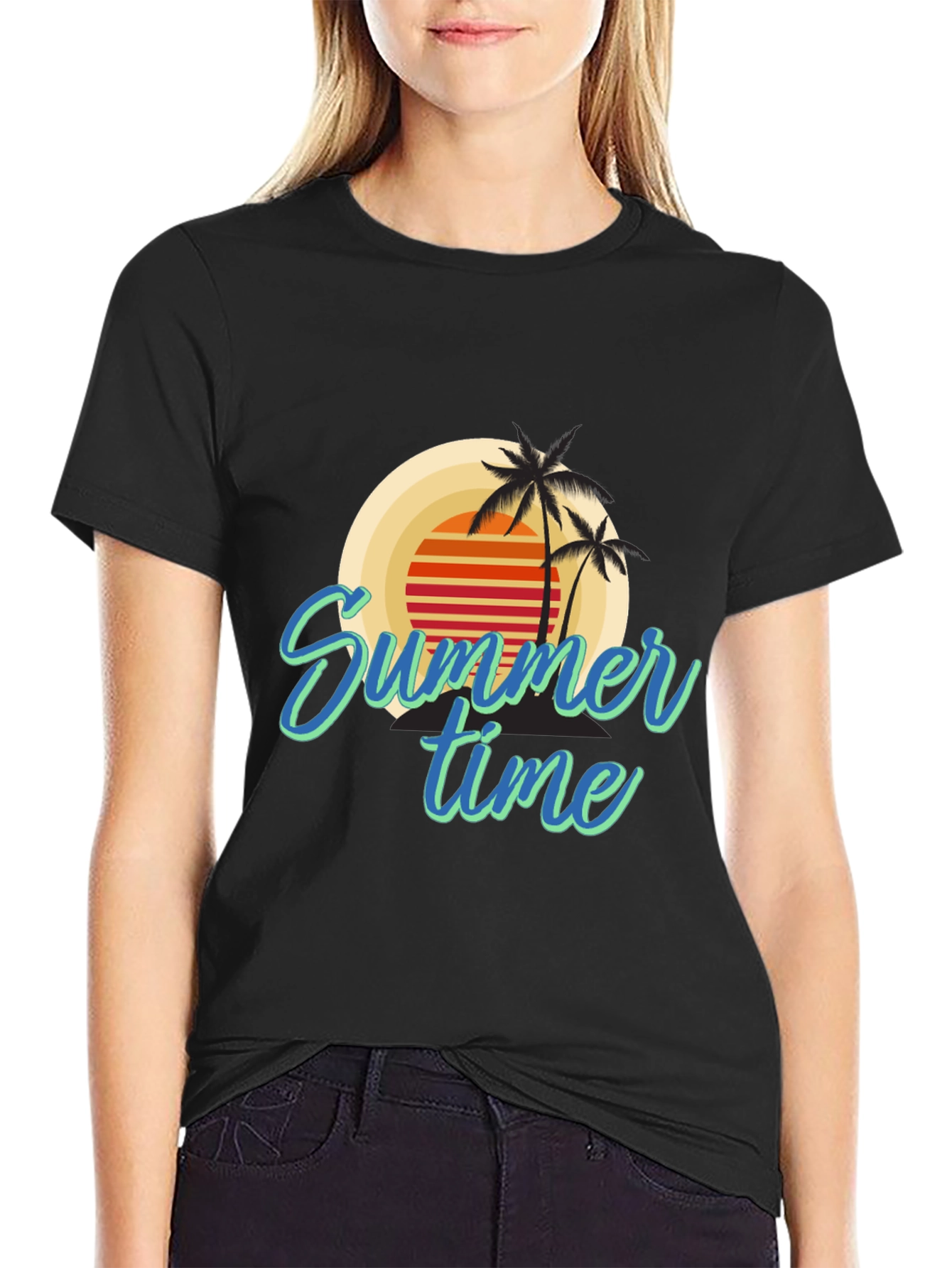 Summer Time T-Shirt - Tropical Vibe