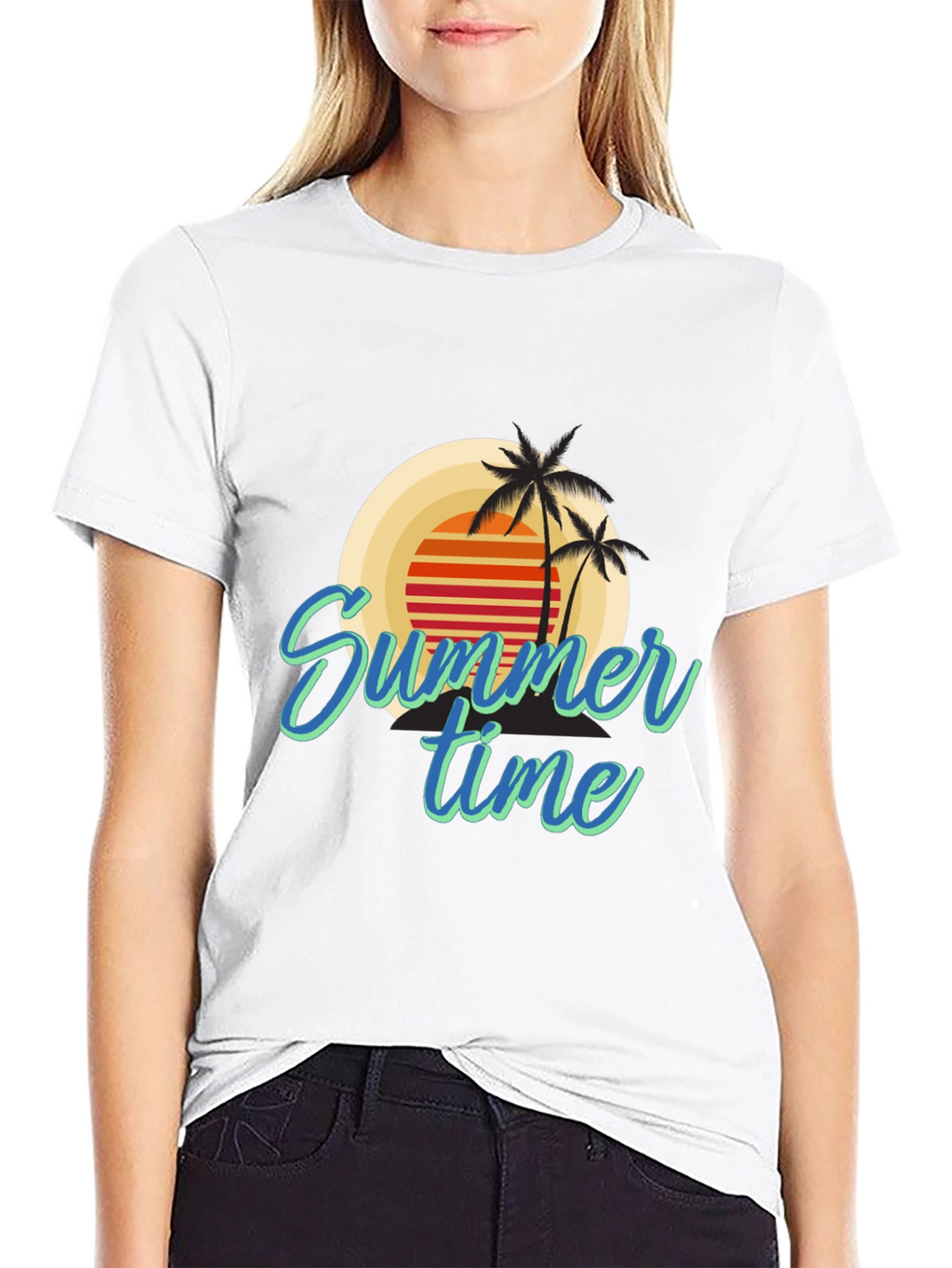 Summer Time T-Shirt - Tropical Vibe