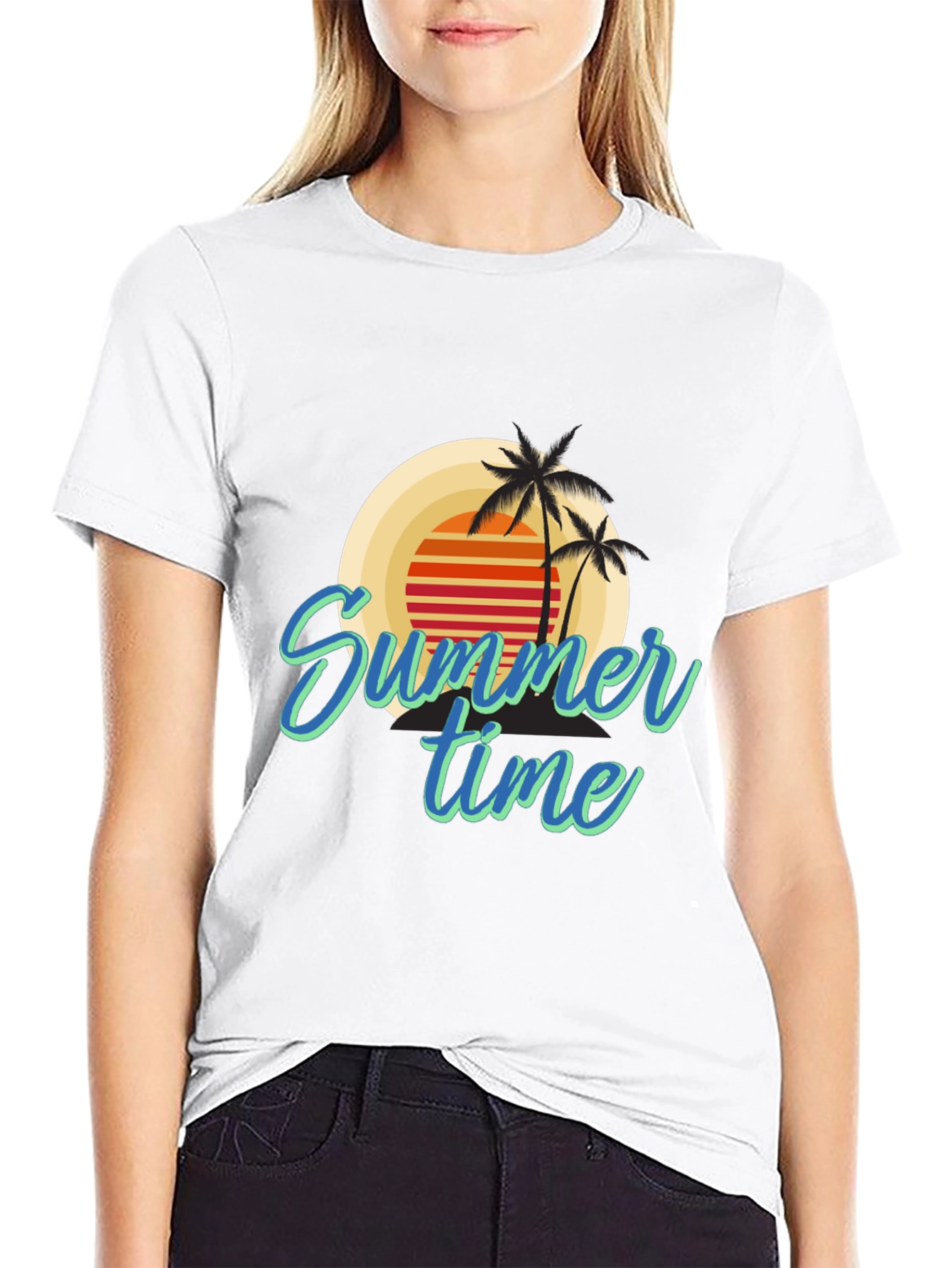 Summer Time T-Shirt - Tropical Vibe