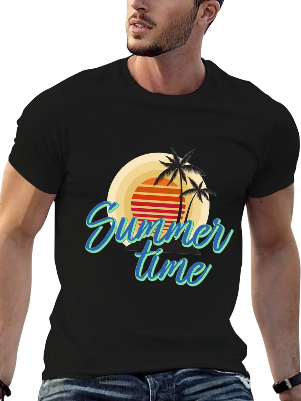 Summer Time T-Shirt - Tropical Vibe