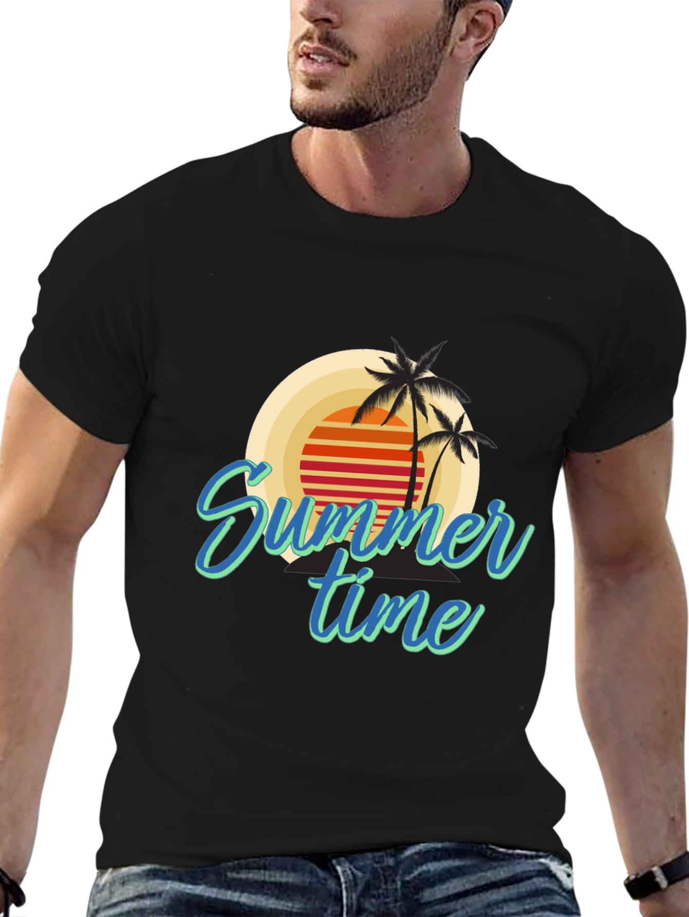 Summer Time T-Shirt - Tropical Vibe