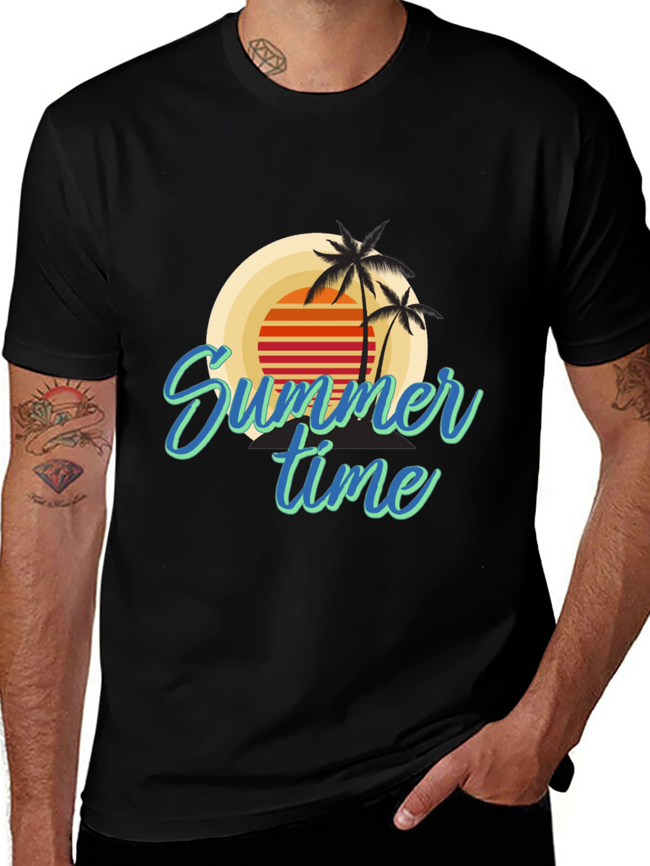 Summer Time T-Shirt - Tropical Vibe