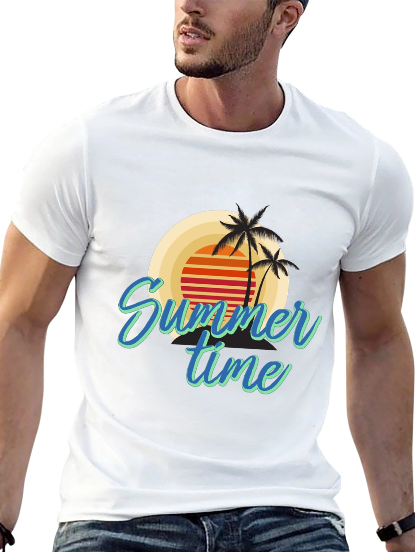 Summer Time T-Shirt - Tropical Vibe