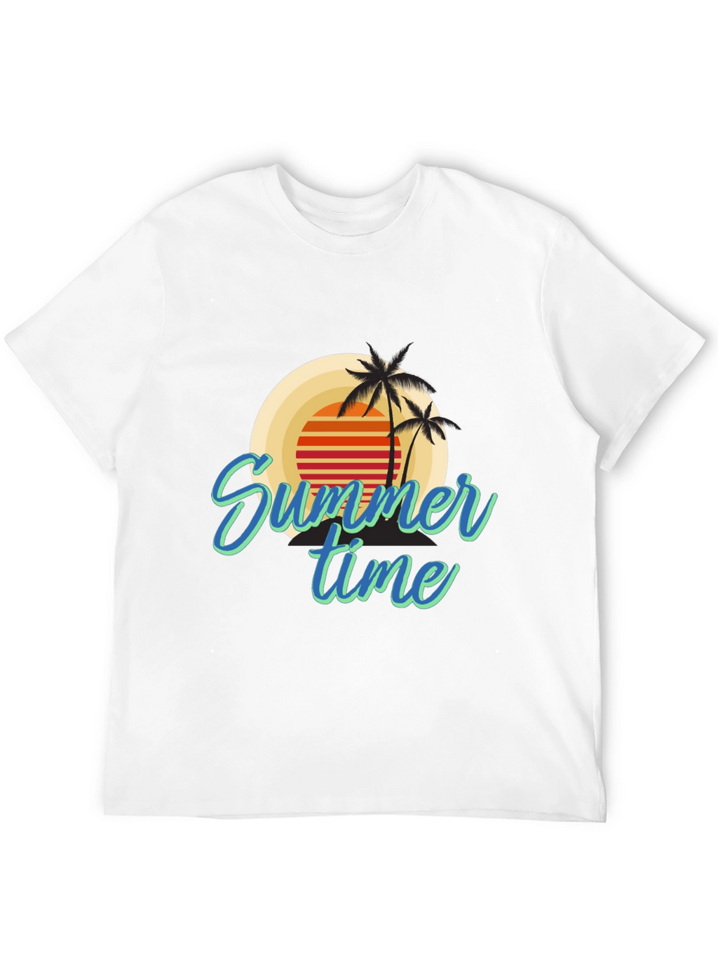 Summer Time T-Shirt - Tropical Vibe