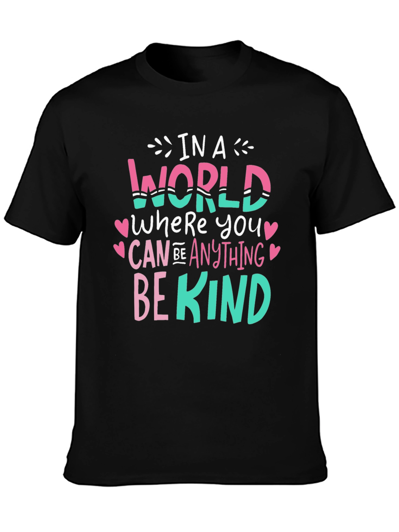 Be Kind Graphic Tee - Inspirational Message T-Shirt