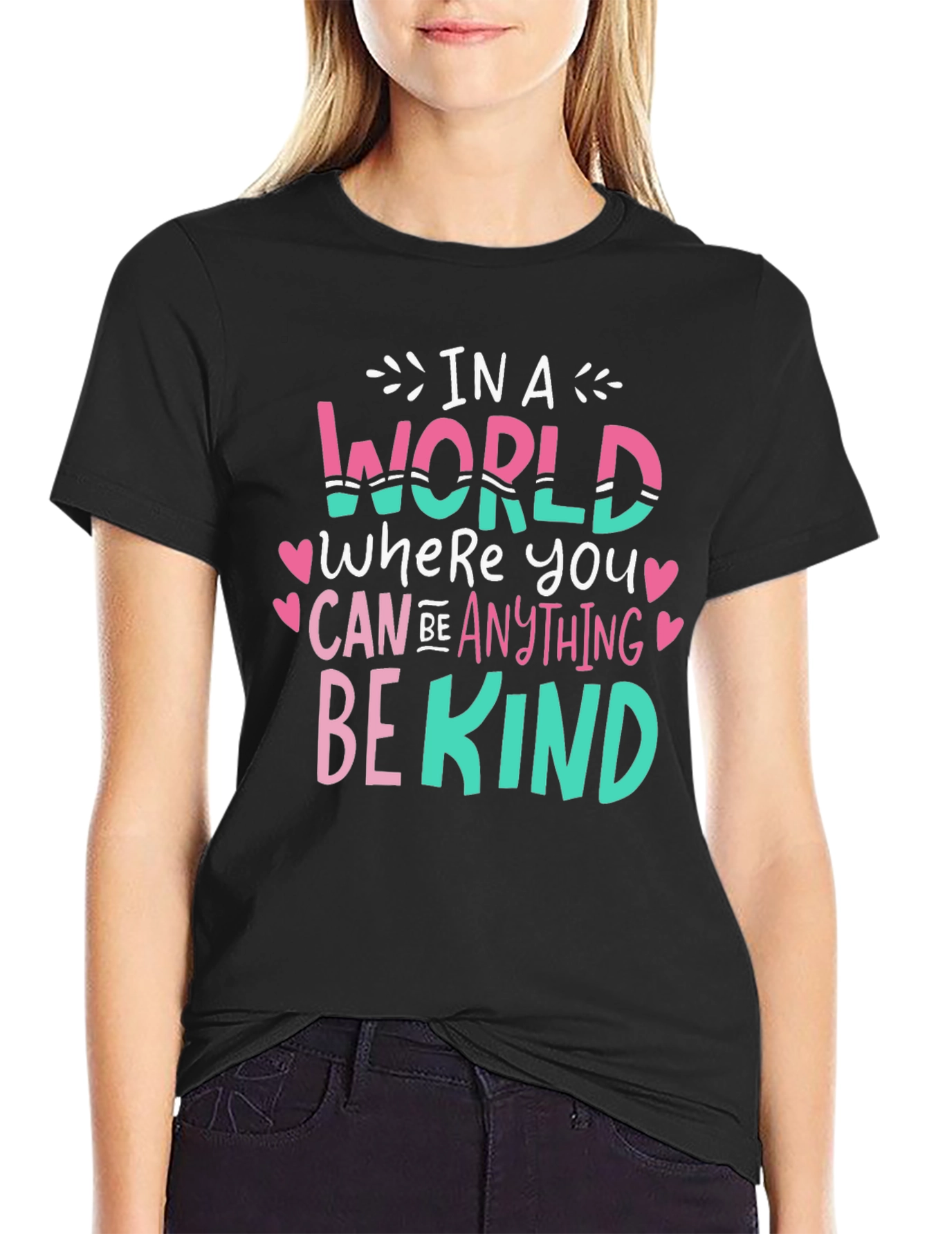Be Kind Graphic Tee - Inspirational Message T-Shirt