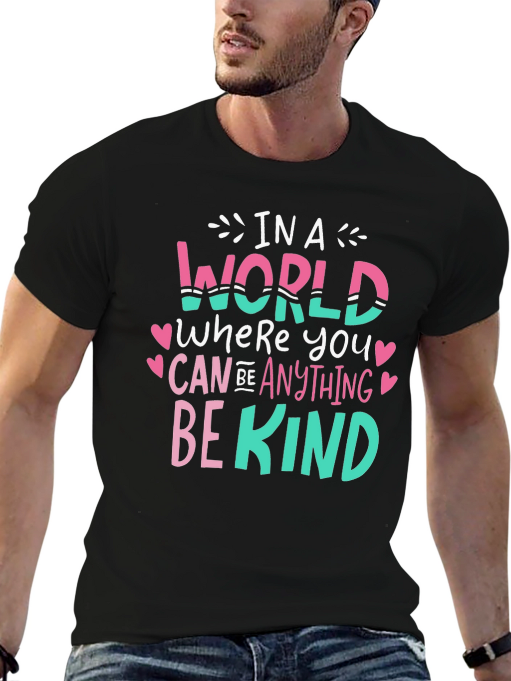 Be Kind Graphic Tee - Inspirational Message T-Shirt