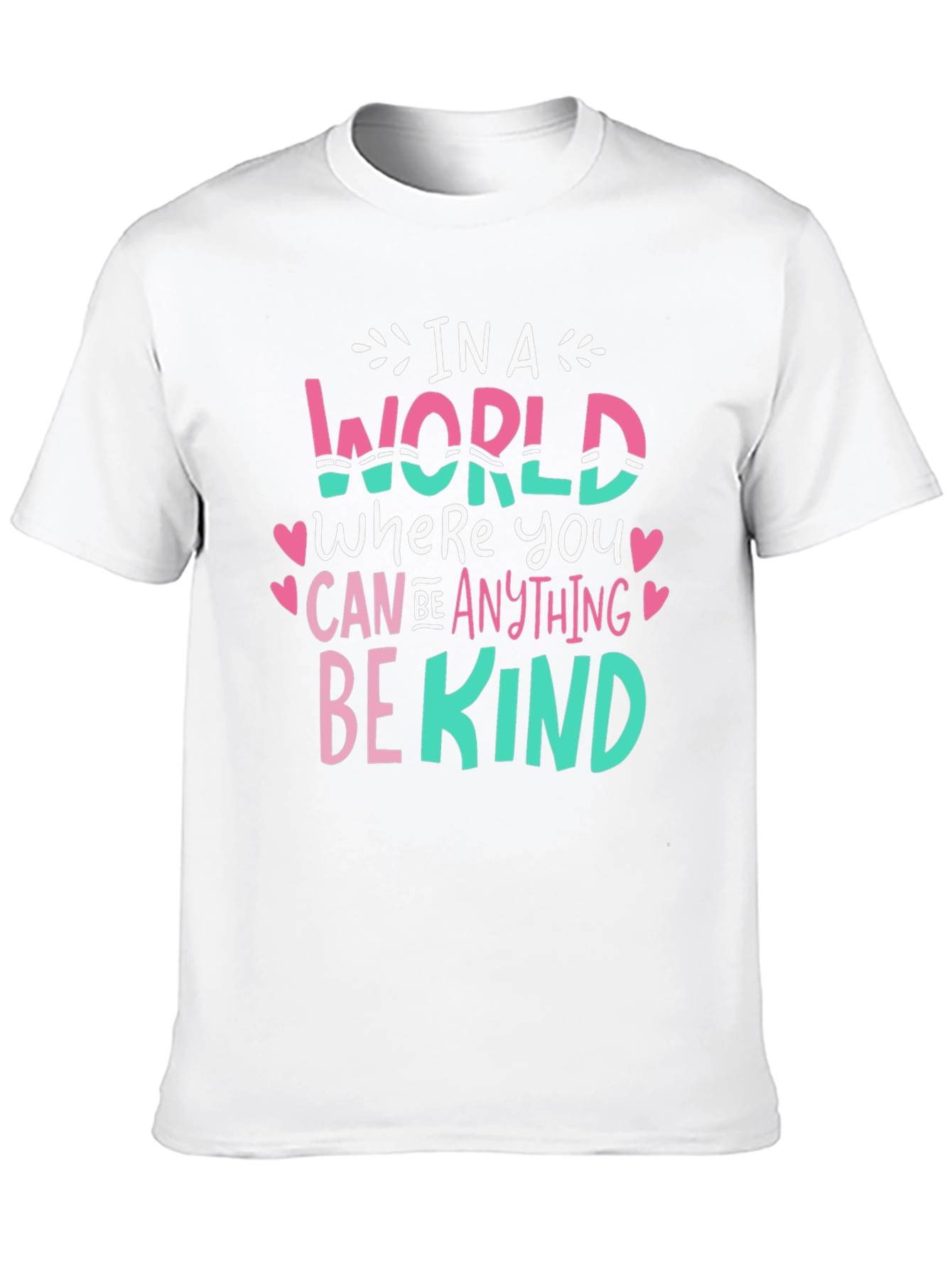 Be Kind Graphic Tee - Inspirational Message T-Shirt