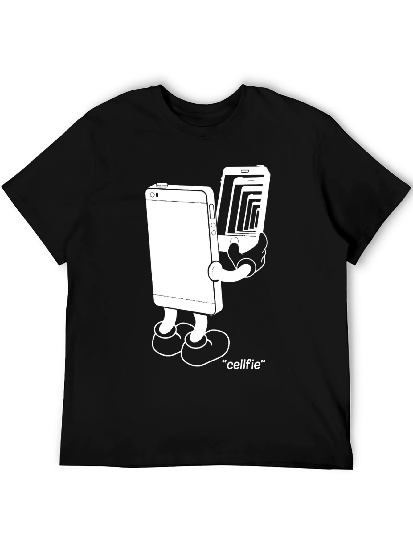 Cellfie T-Shirt - Funny Graphic Tee