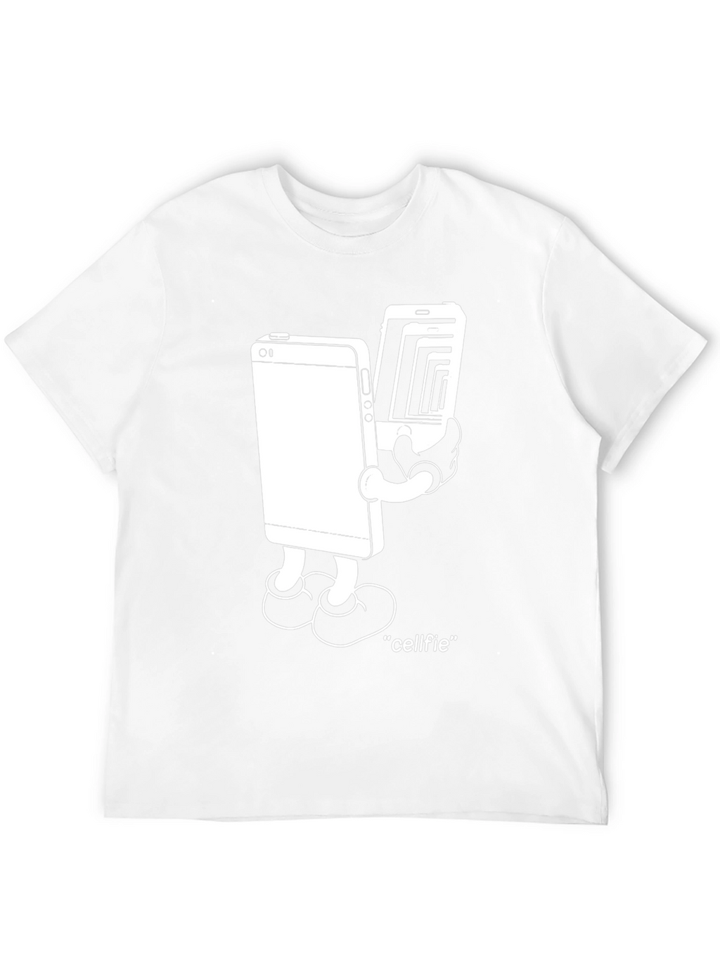 Cellfie T-Shirt - Funny Graphic Tee