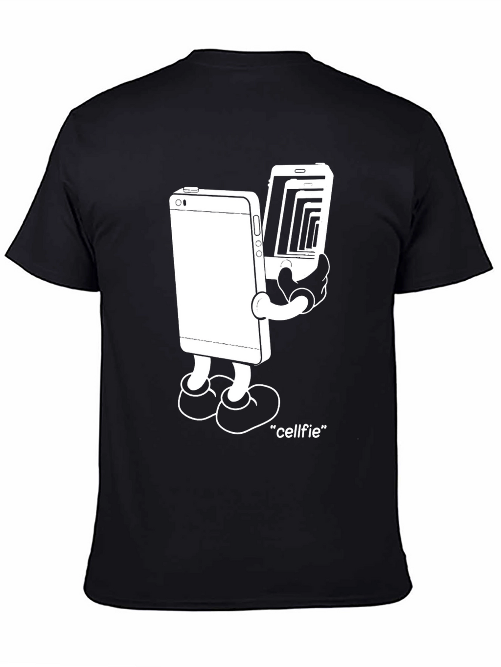 Cellfie T-Shirt - Funny Graphic Tee