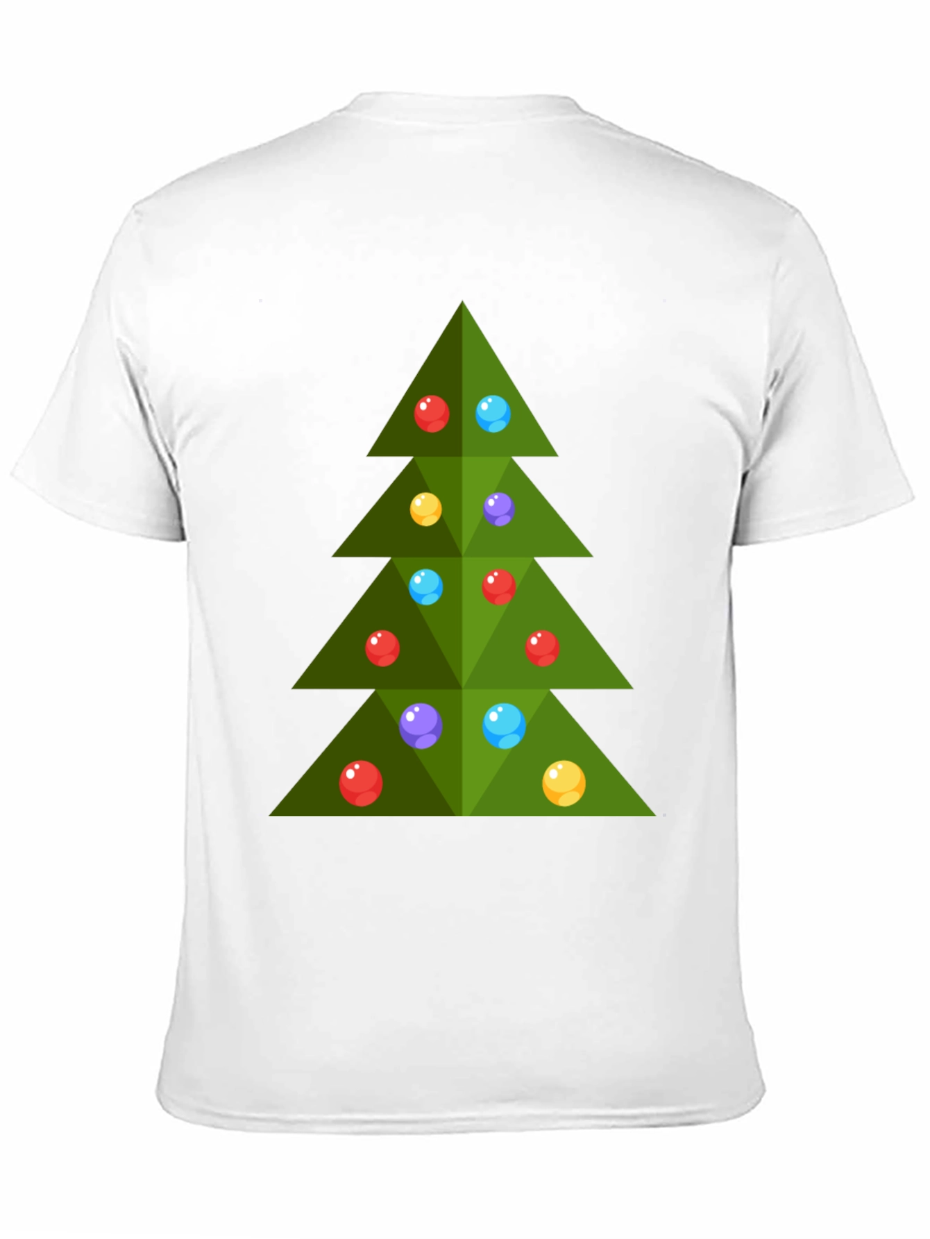 Festive Christmas Tree Graphic Tee - Holiday Style