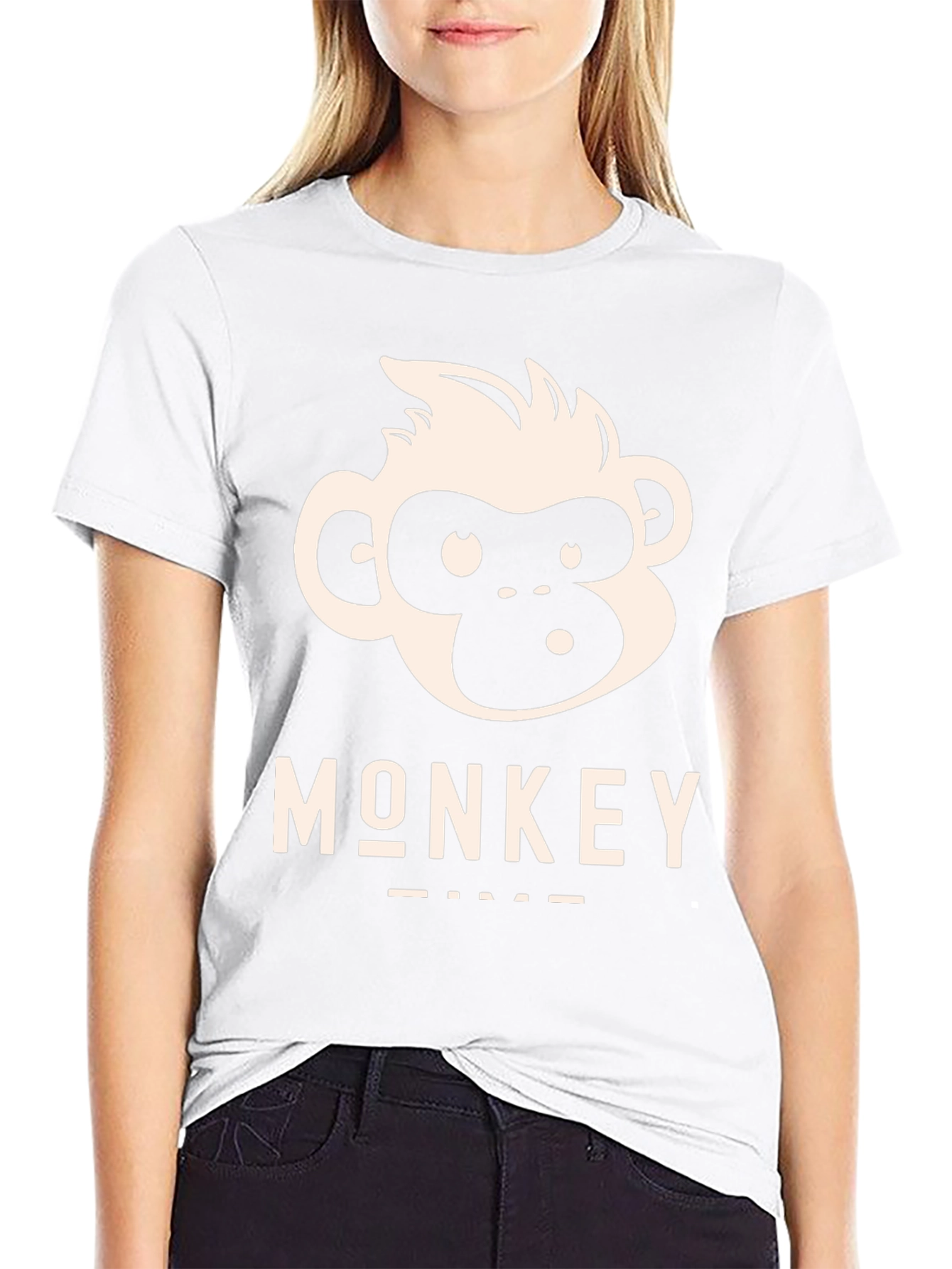 Monkey Graphic Tee - Cool Animal Design T-Shirt