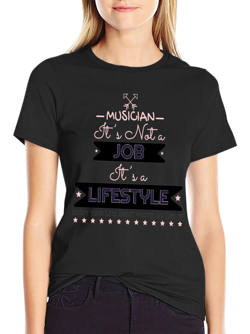 Musician Lifestyle Graphic T-Shirt