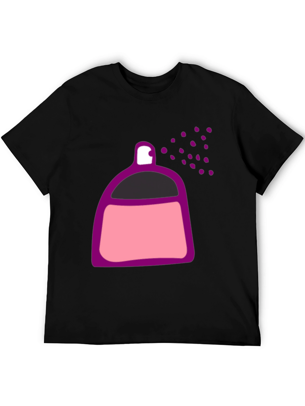 Spray Can Graphic Tee - Urban Style