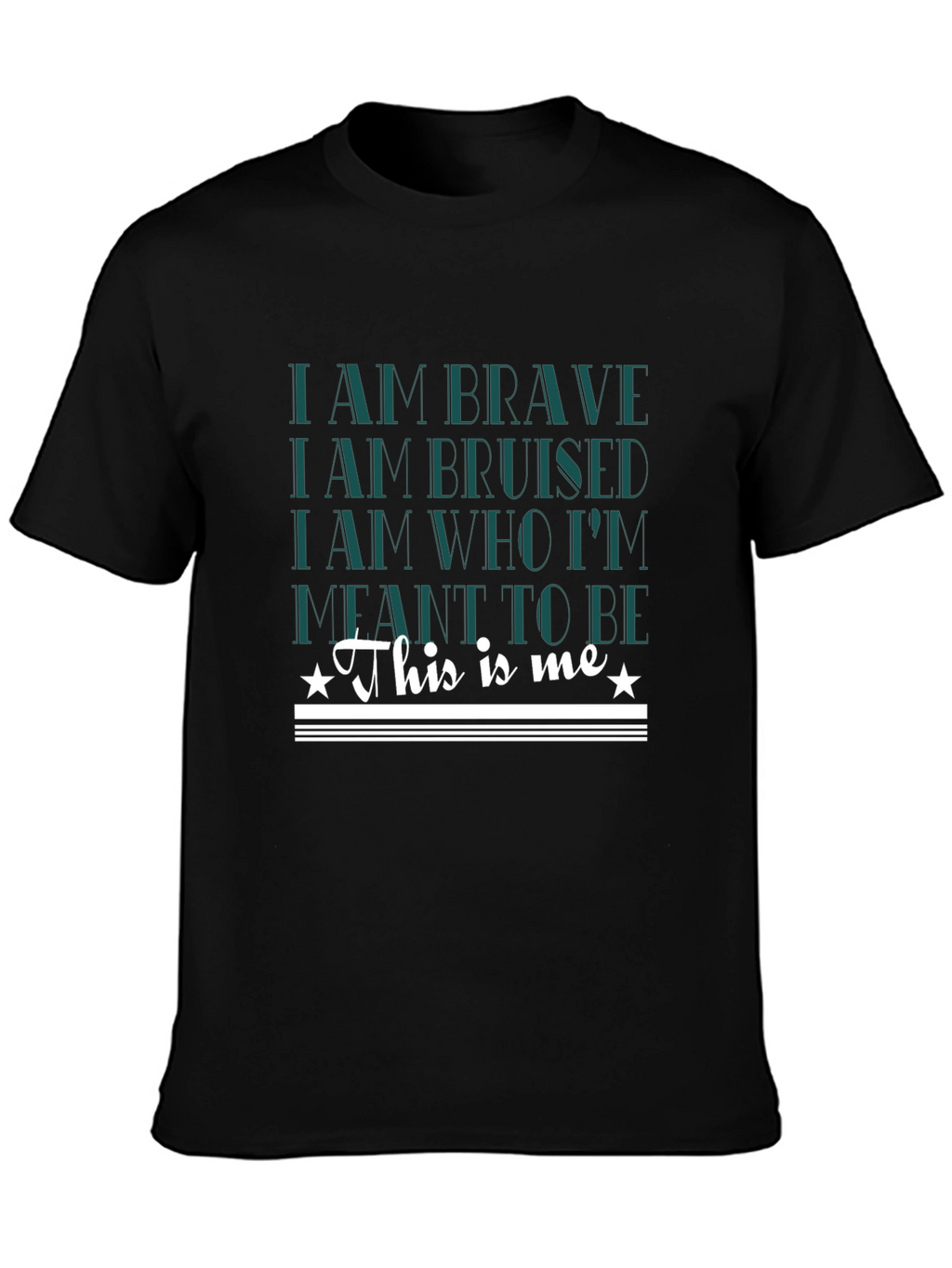 Brave Bruised T-Shirt - This Is Me