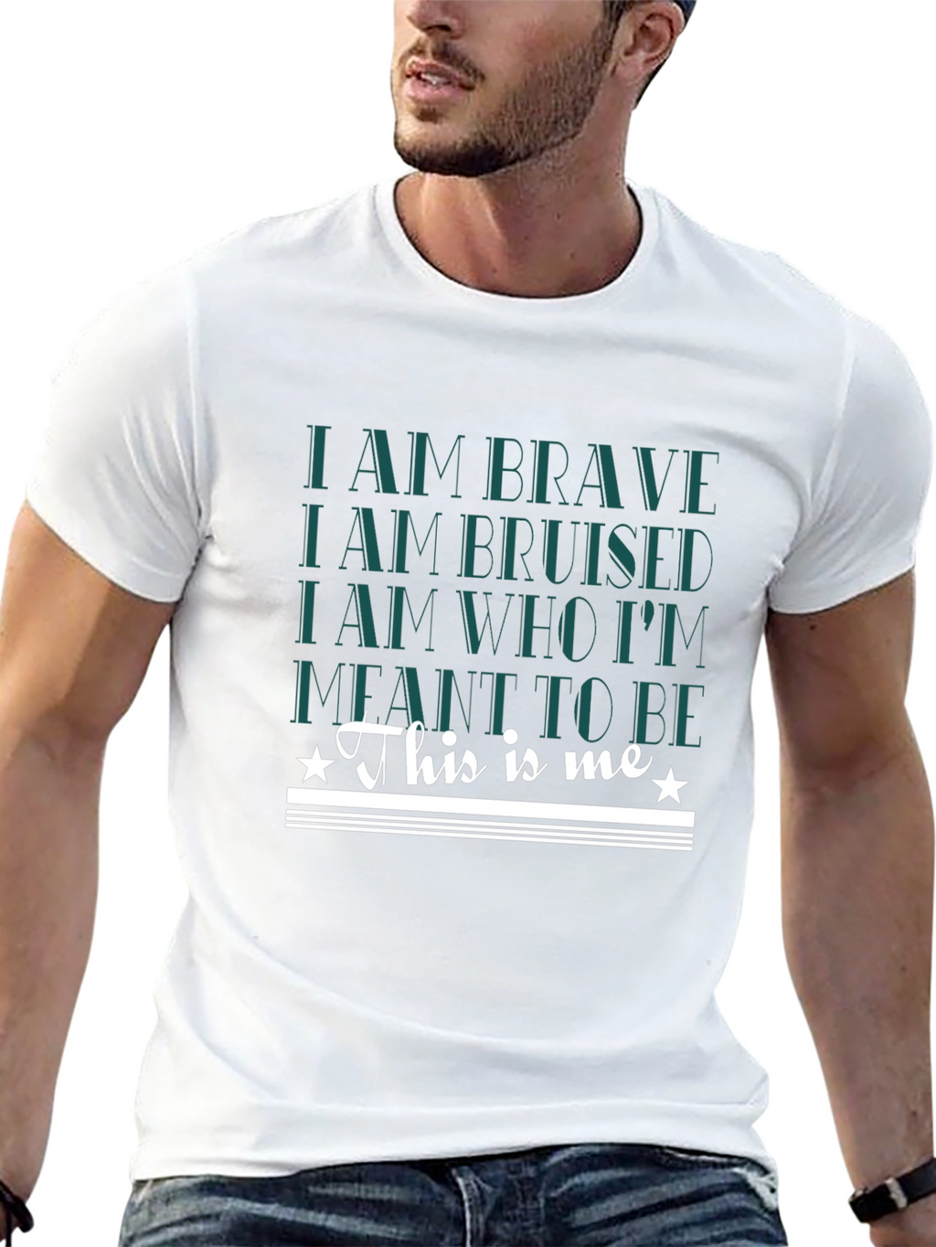 Brave Bruised T-Shirt - This Is Me