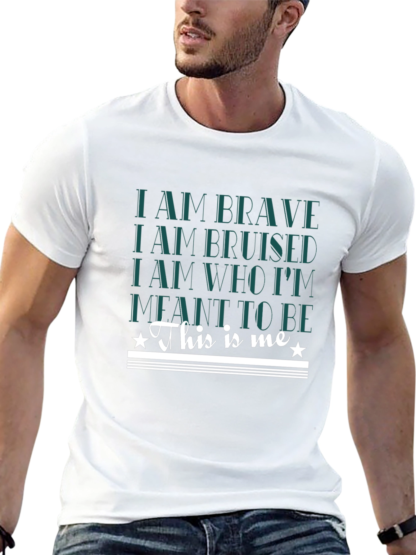 Brave Bruised T-Shirt - This Is Me