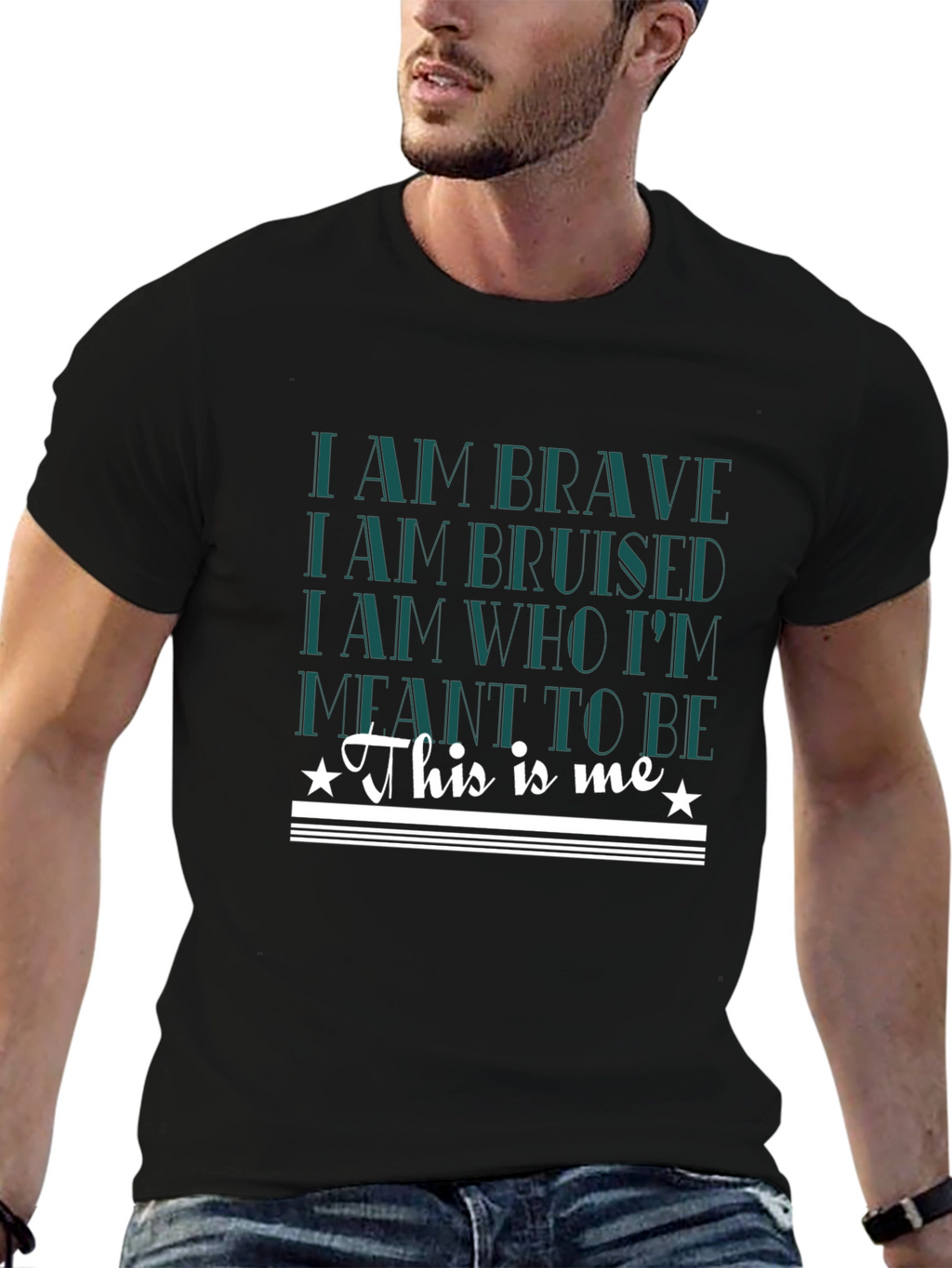 Brave Bruised T-Shirt - This Is Me