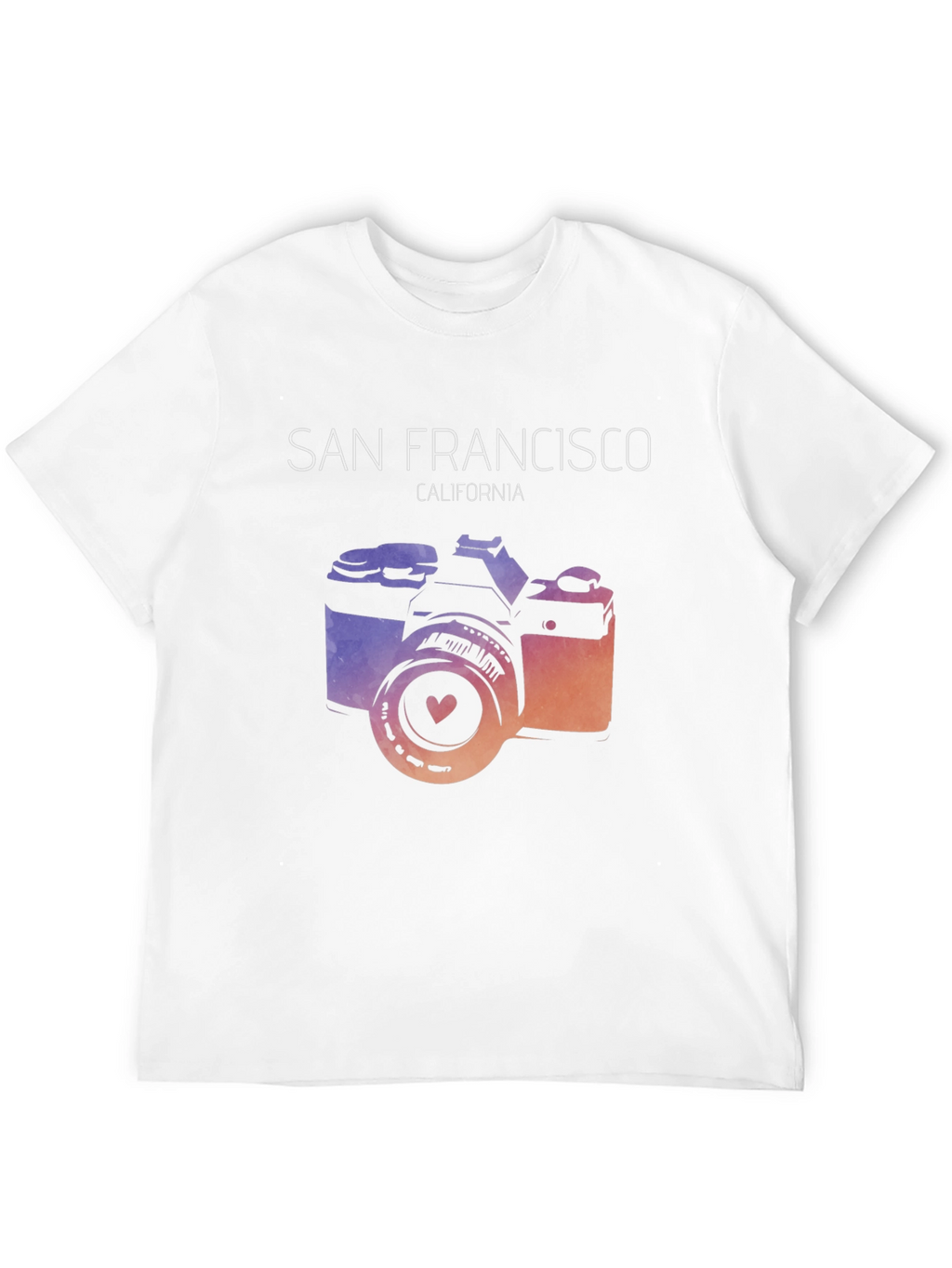 San Francisco Camera Graphic T-Shirt