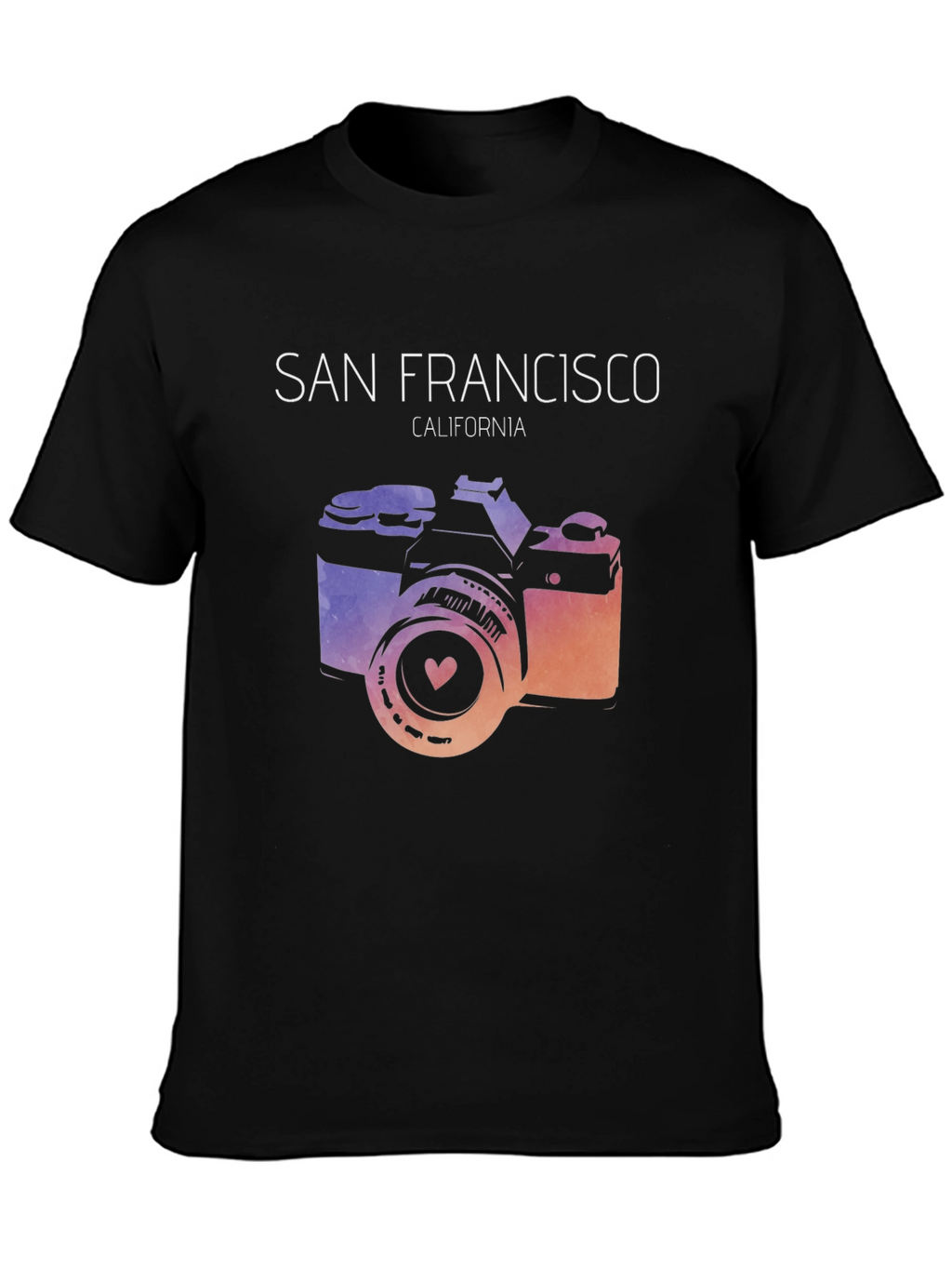 San Francisco Camera Graphic T-Shirt