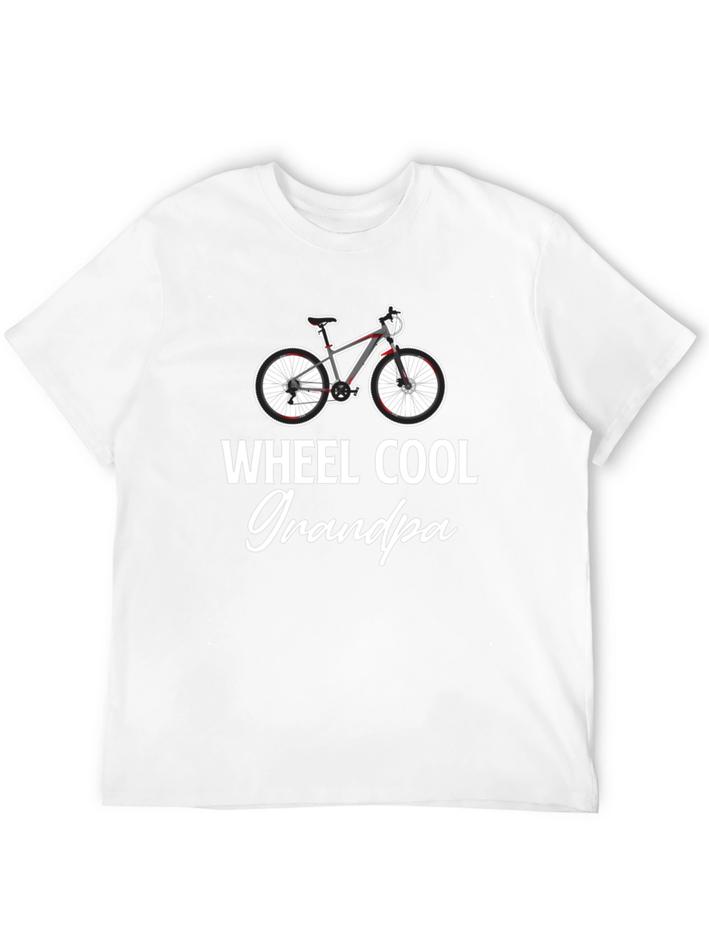 Wheel Cool Grandpa T-Shirt - Biker Grandfather Gift
