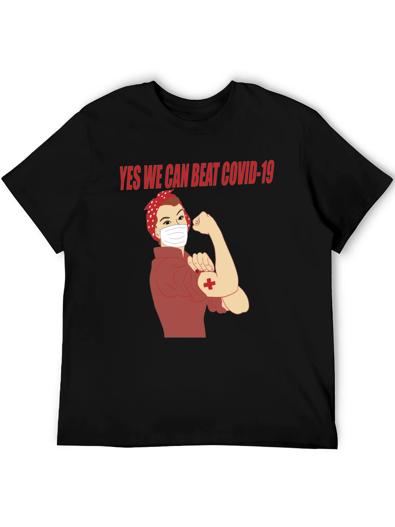 Rosie the Riveter COVID-19 T-Shirt