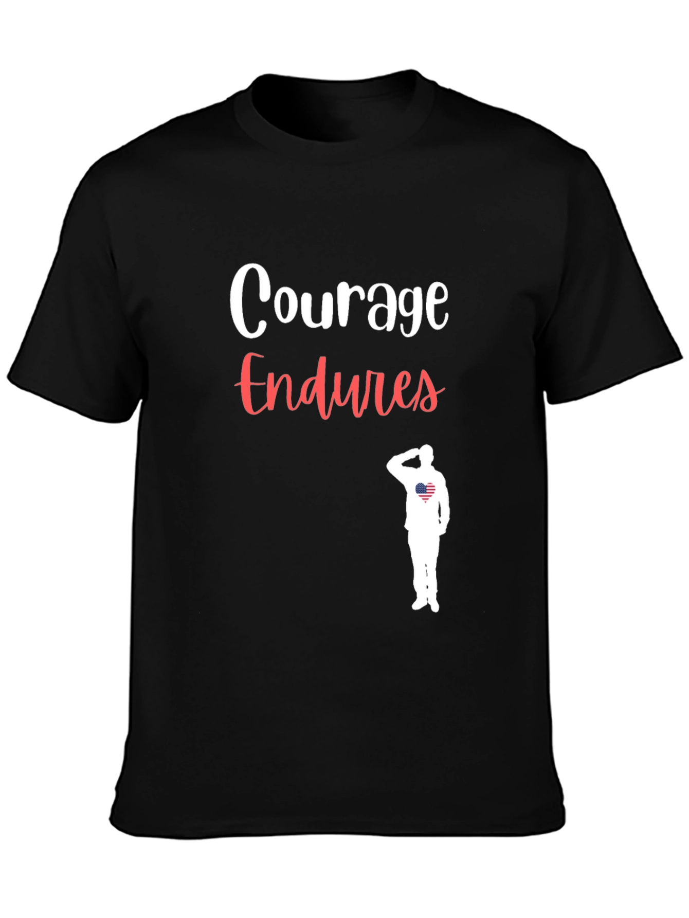 Courage Endures Patriotic T-Shirt