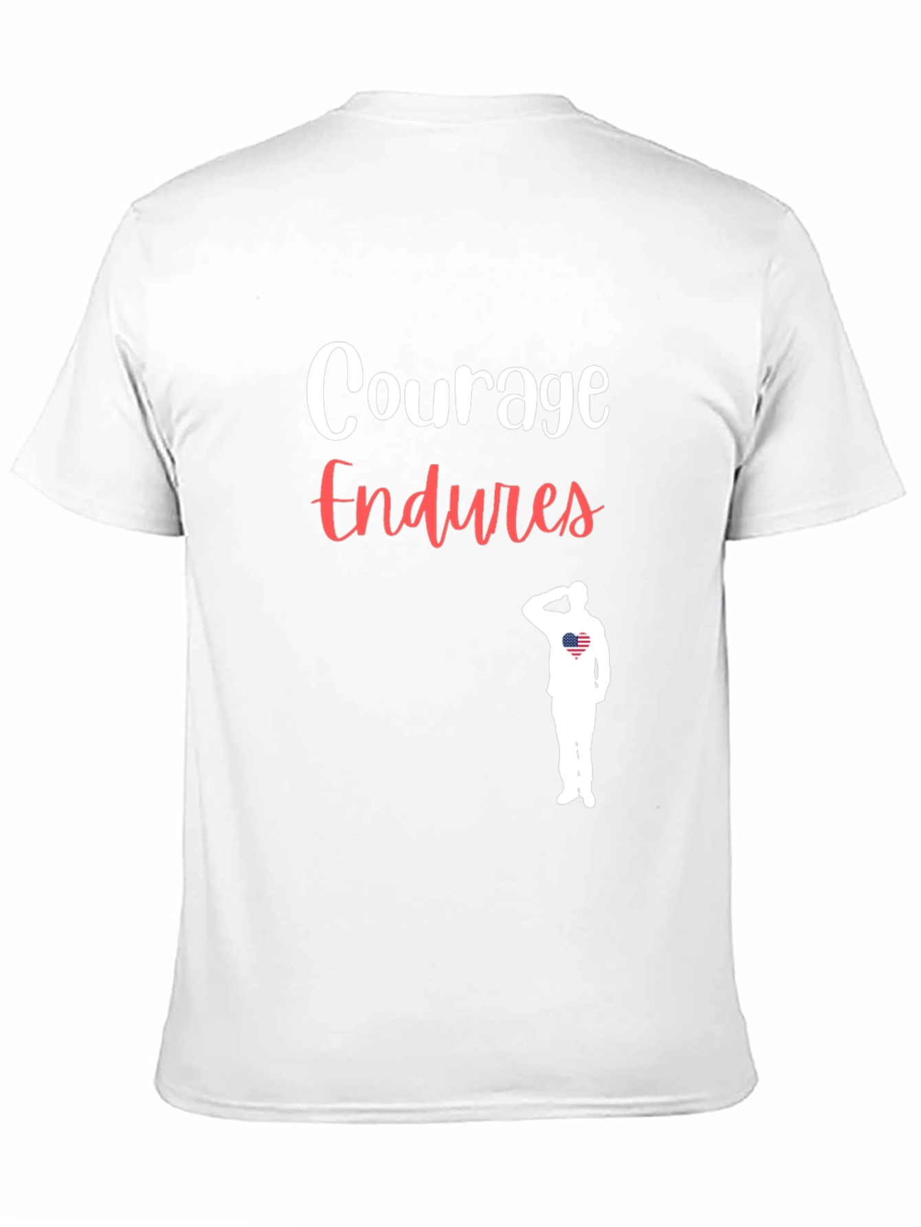 Courage Endures Patriotic T-Shirt