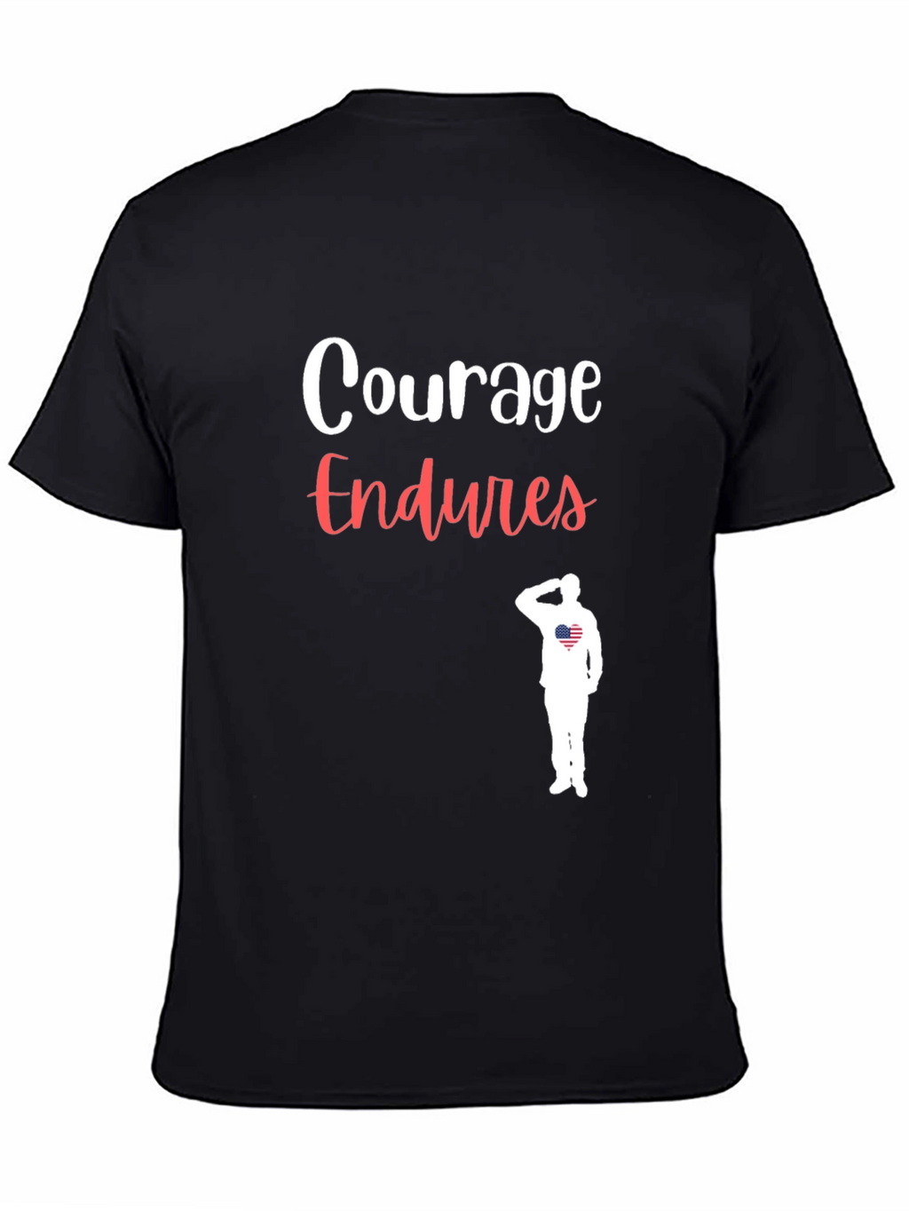 Courage Endures Patriotic T-Shirt
