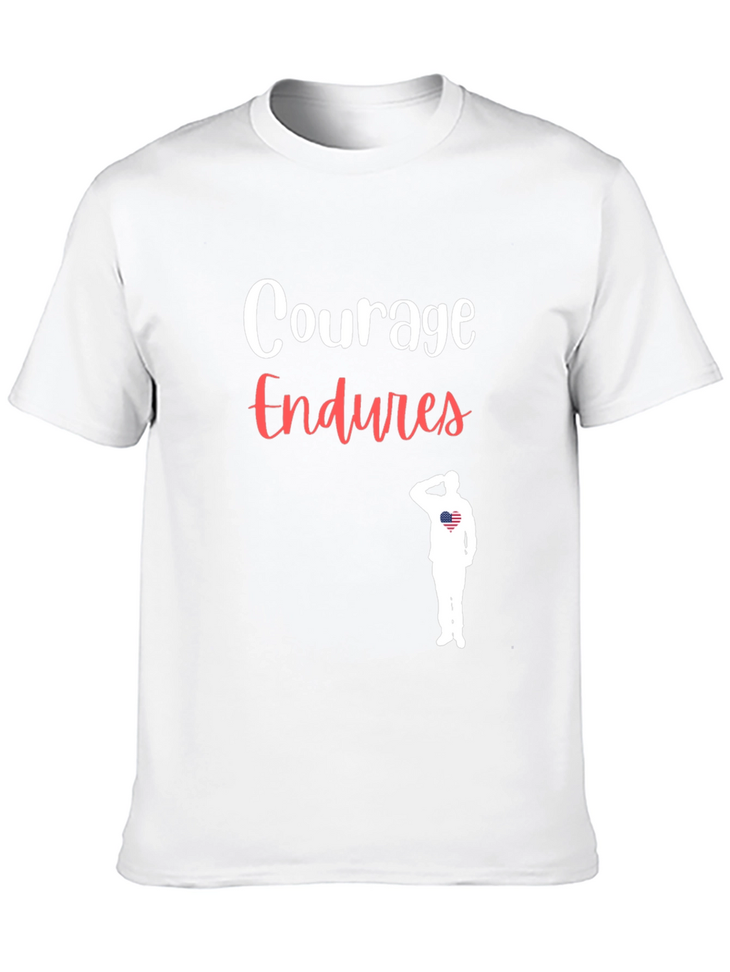Courage Endures Patriotic T-Shirt