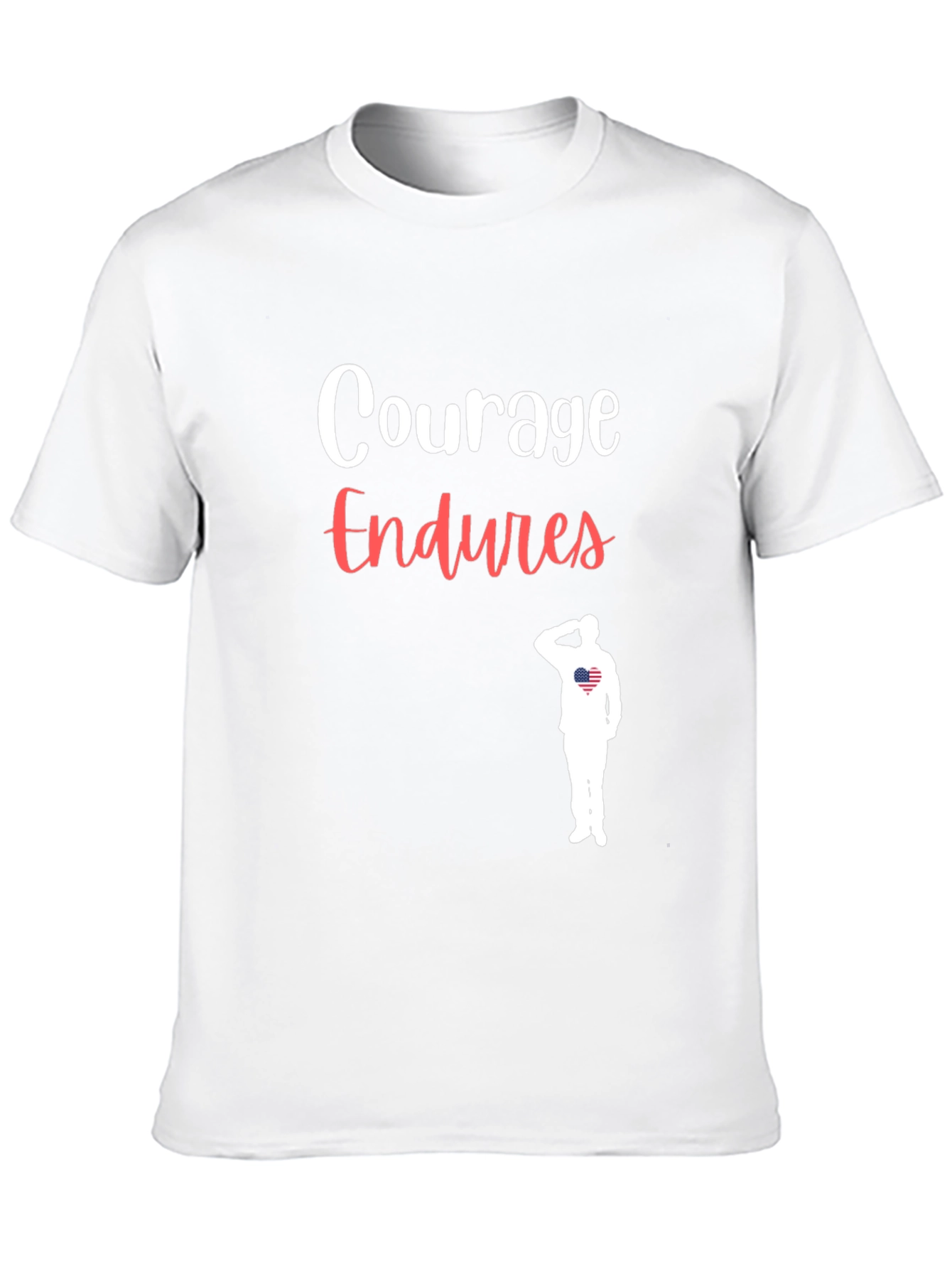 Courage Endures Patriotic T-Shirt