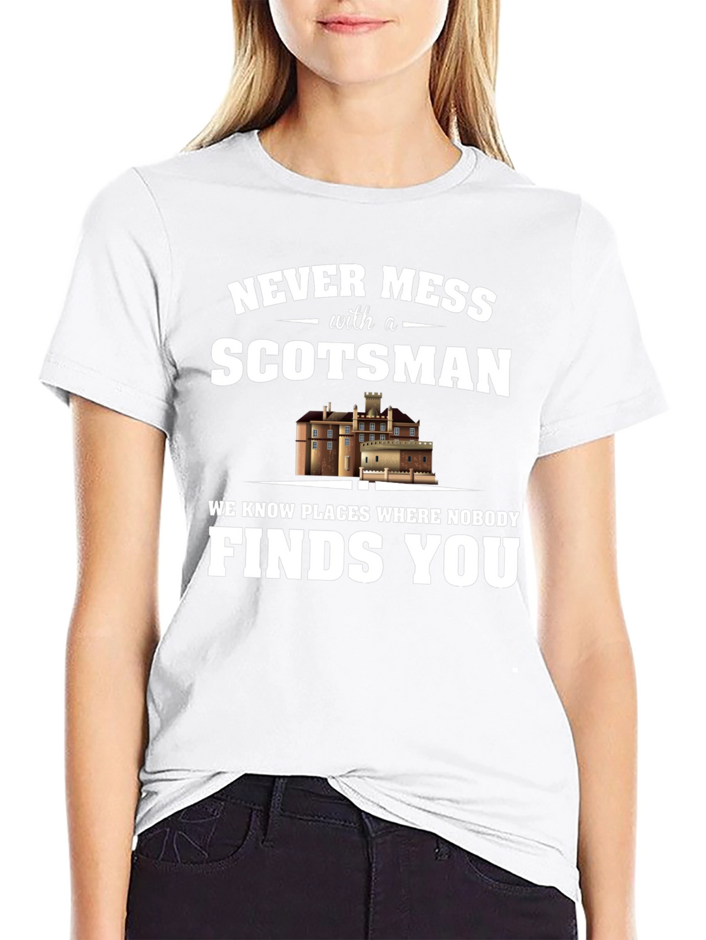 Never Mess with a Scotsman Graphic Tee