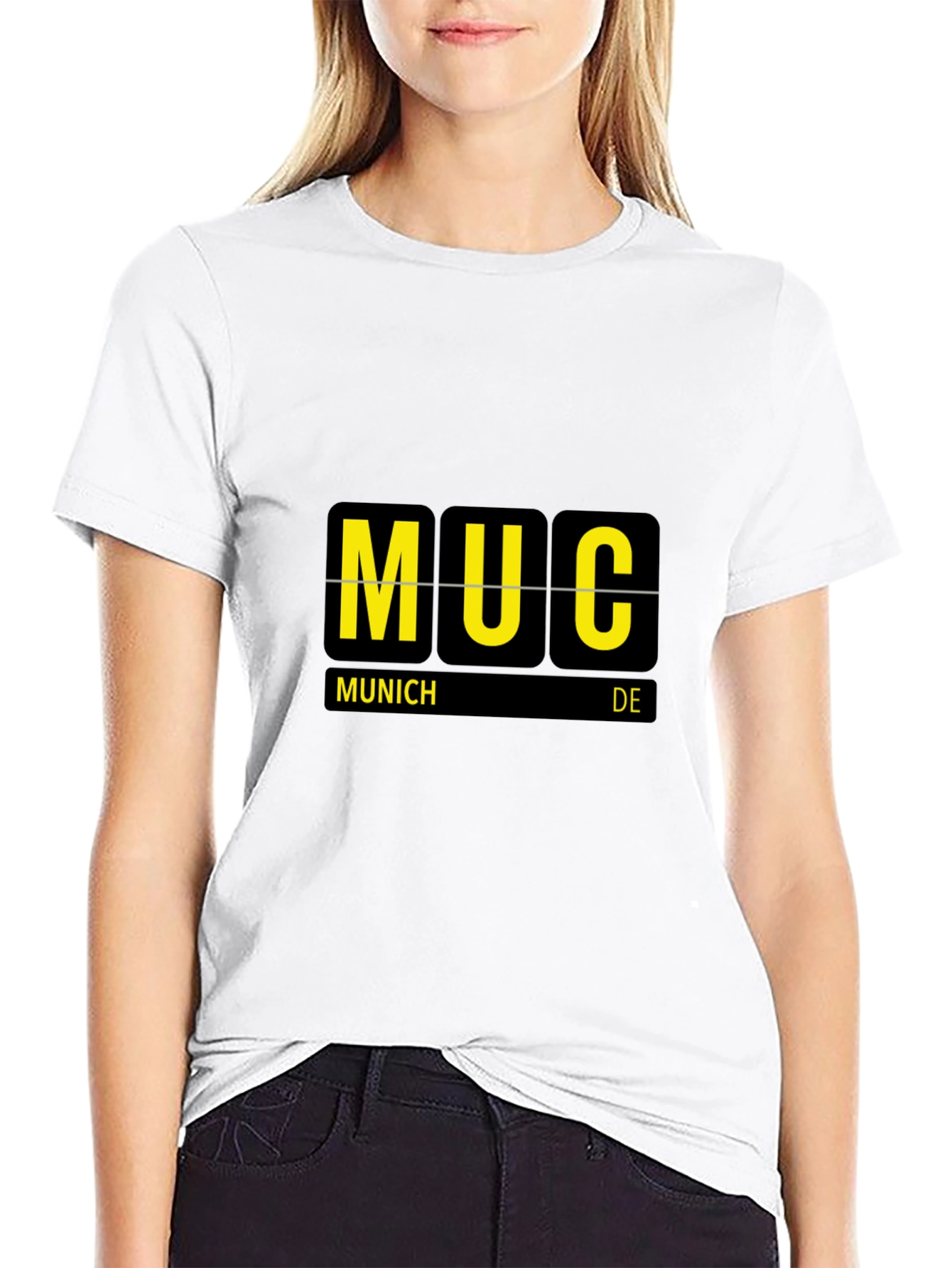 Munich Airport Code T-Shirt - MUC