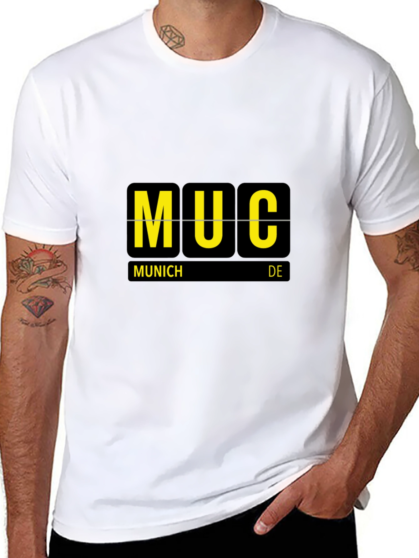 Munich Airport Code T-Shirt - MUC