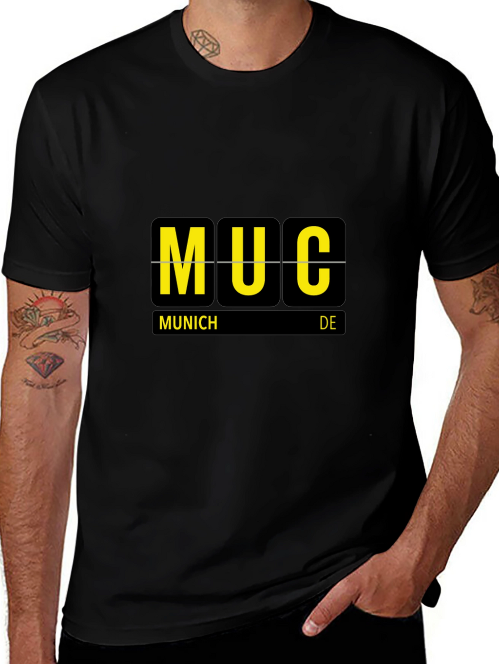 Munich Airport Code T-Shirt - MUC