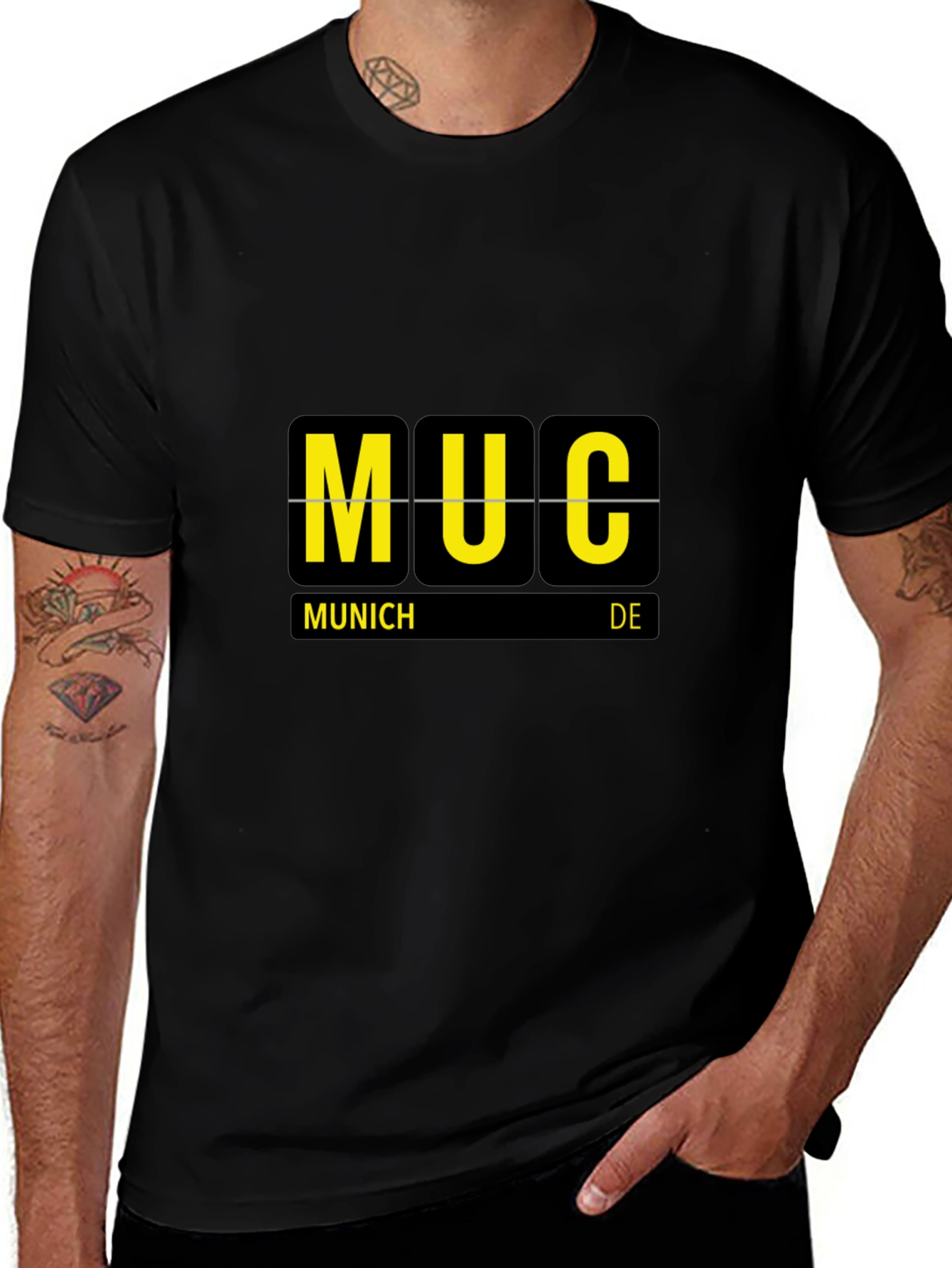 Munich Airport Code T-Shirt - MUC