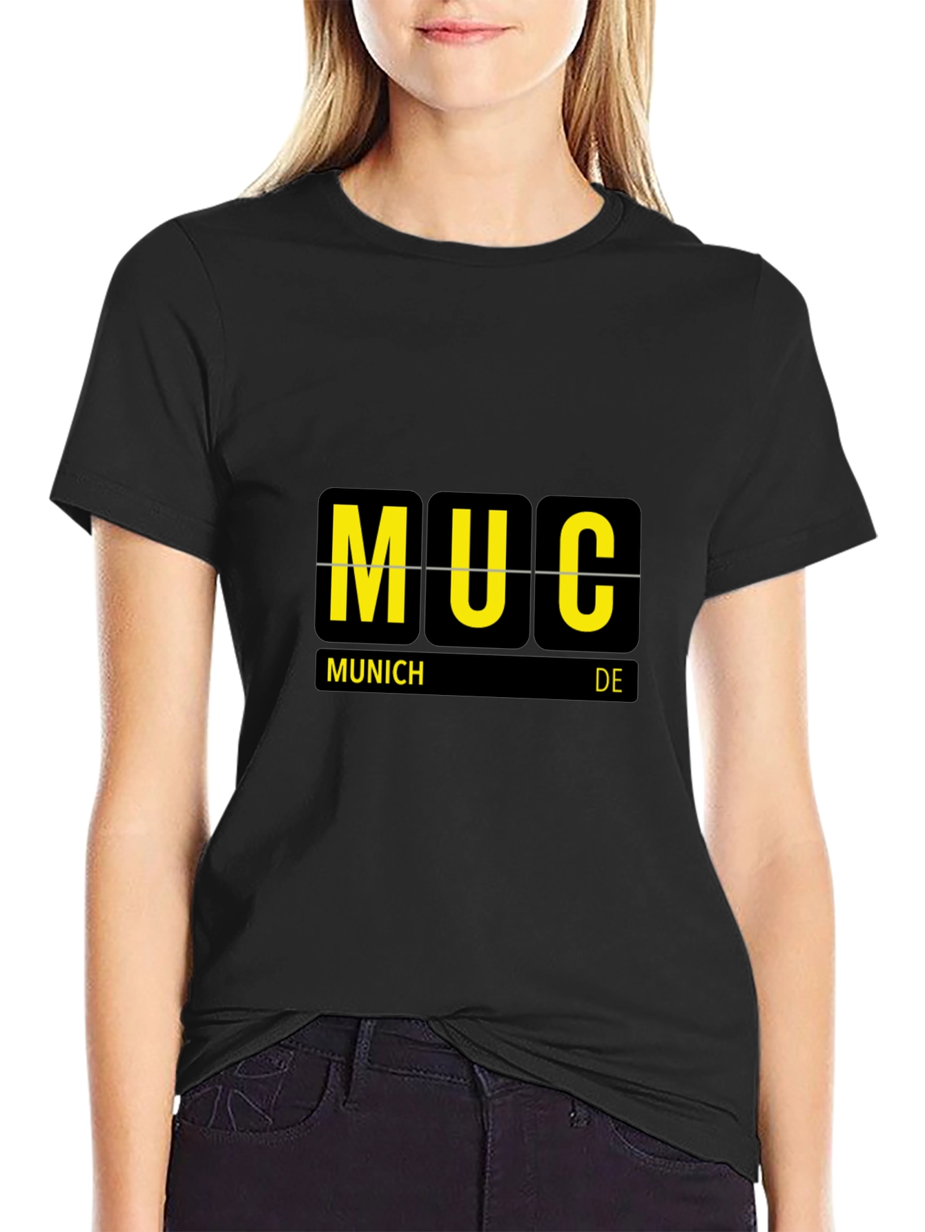 Munich Airport Code T-Shirt - MUC