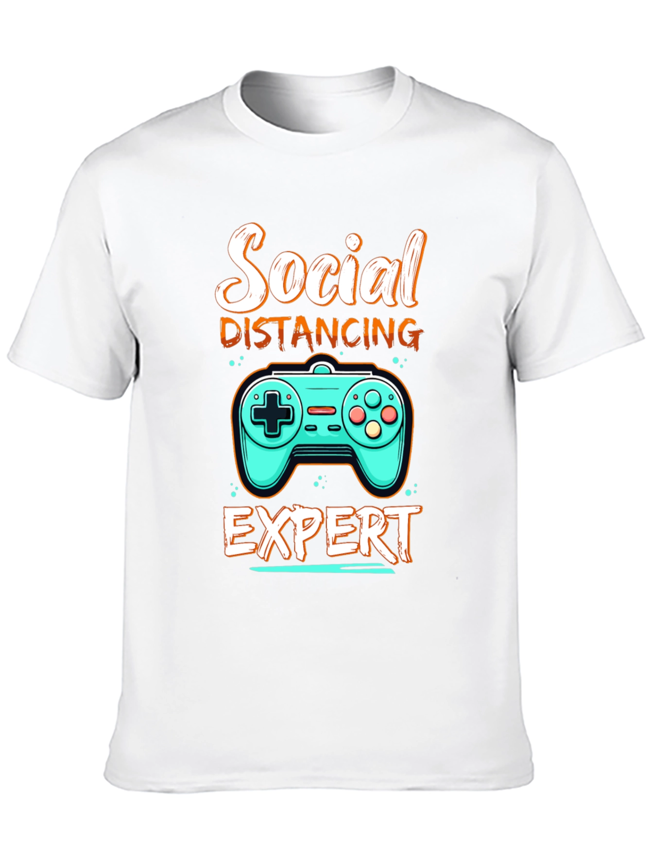 Social Distancing Expert Gamer T-Shirt