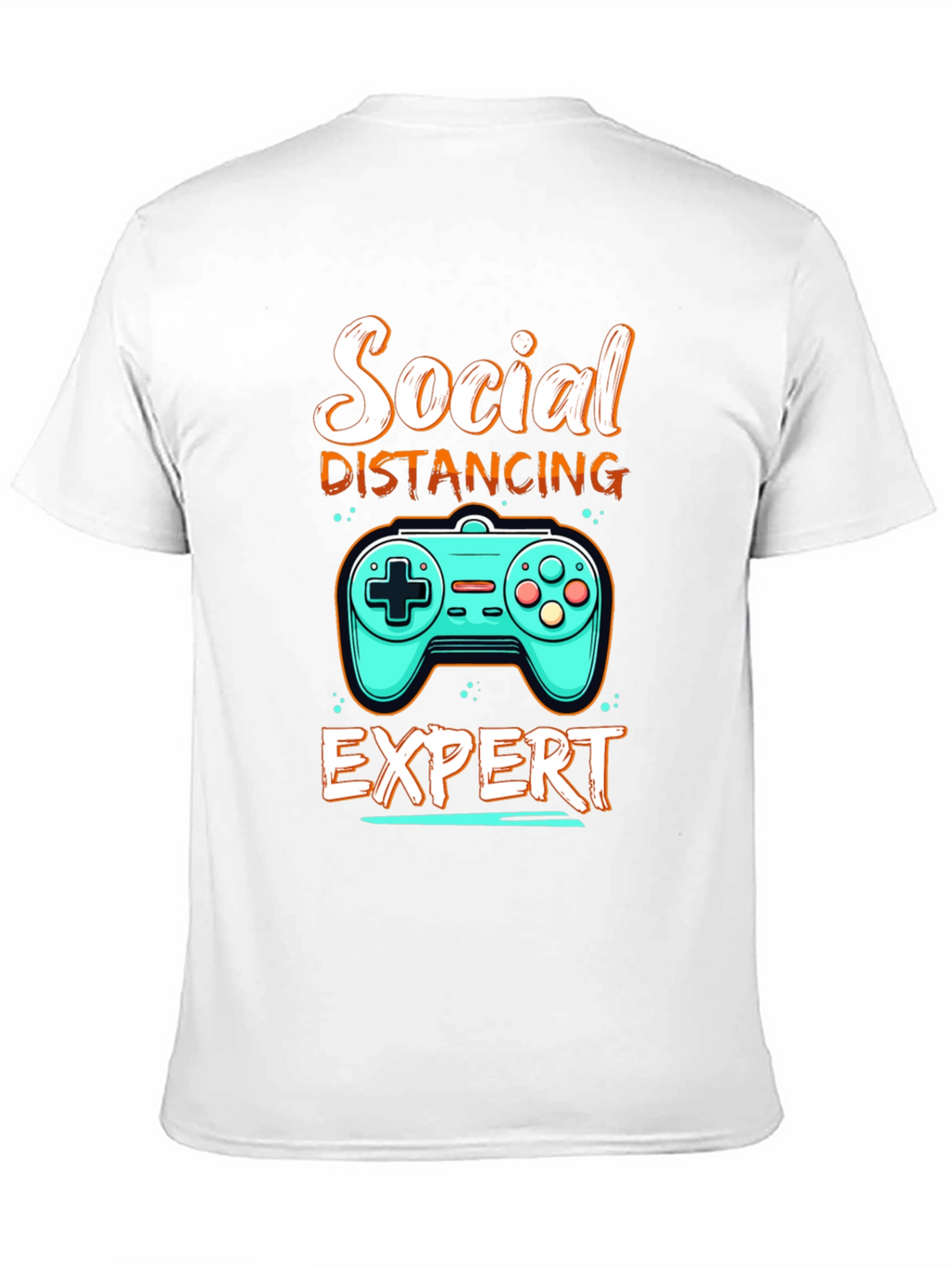 Social Distancing Expert Gamer T-Shirt