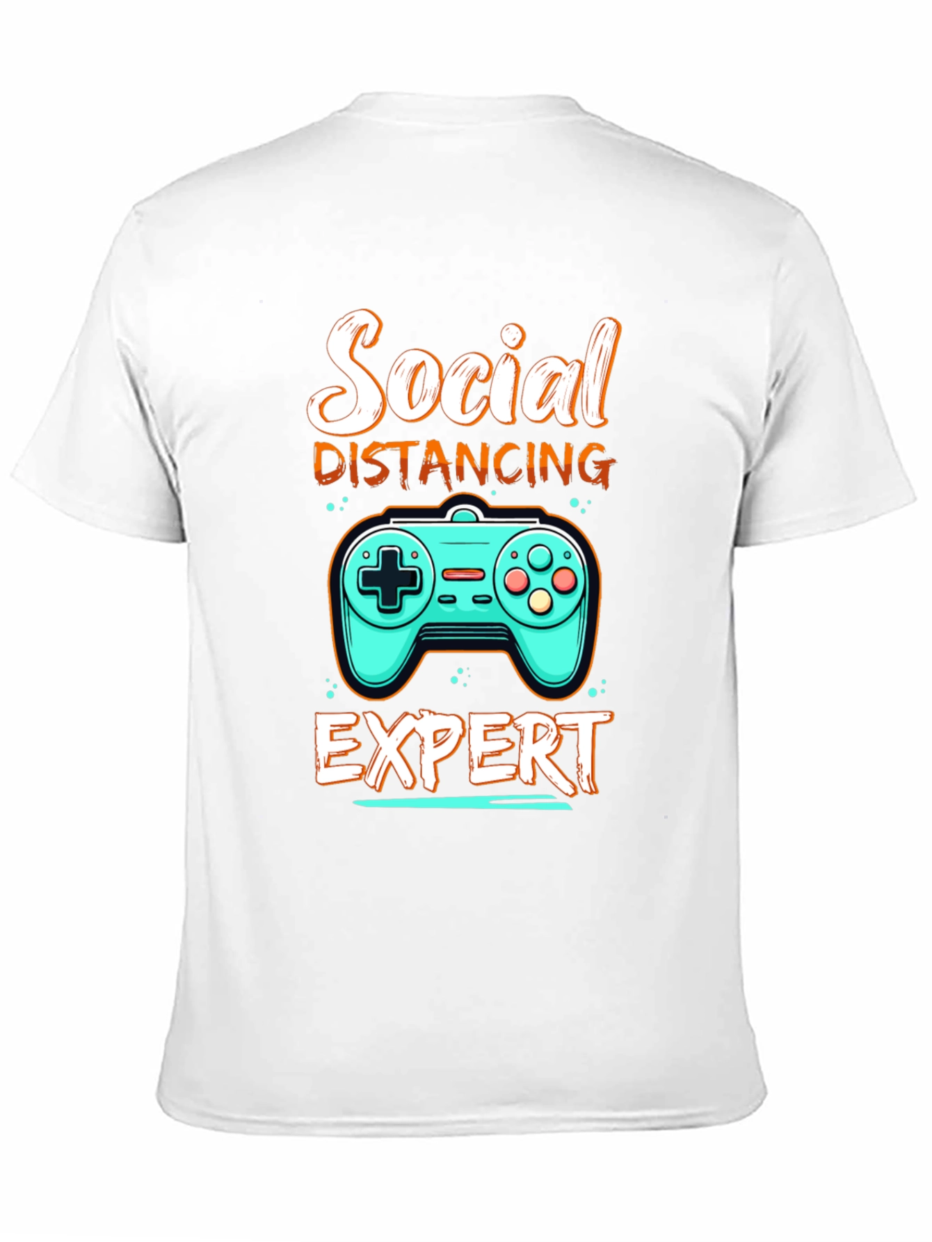 Social Distancing Expert Gamer T-Shirt