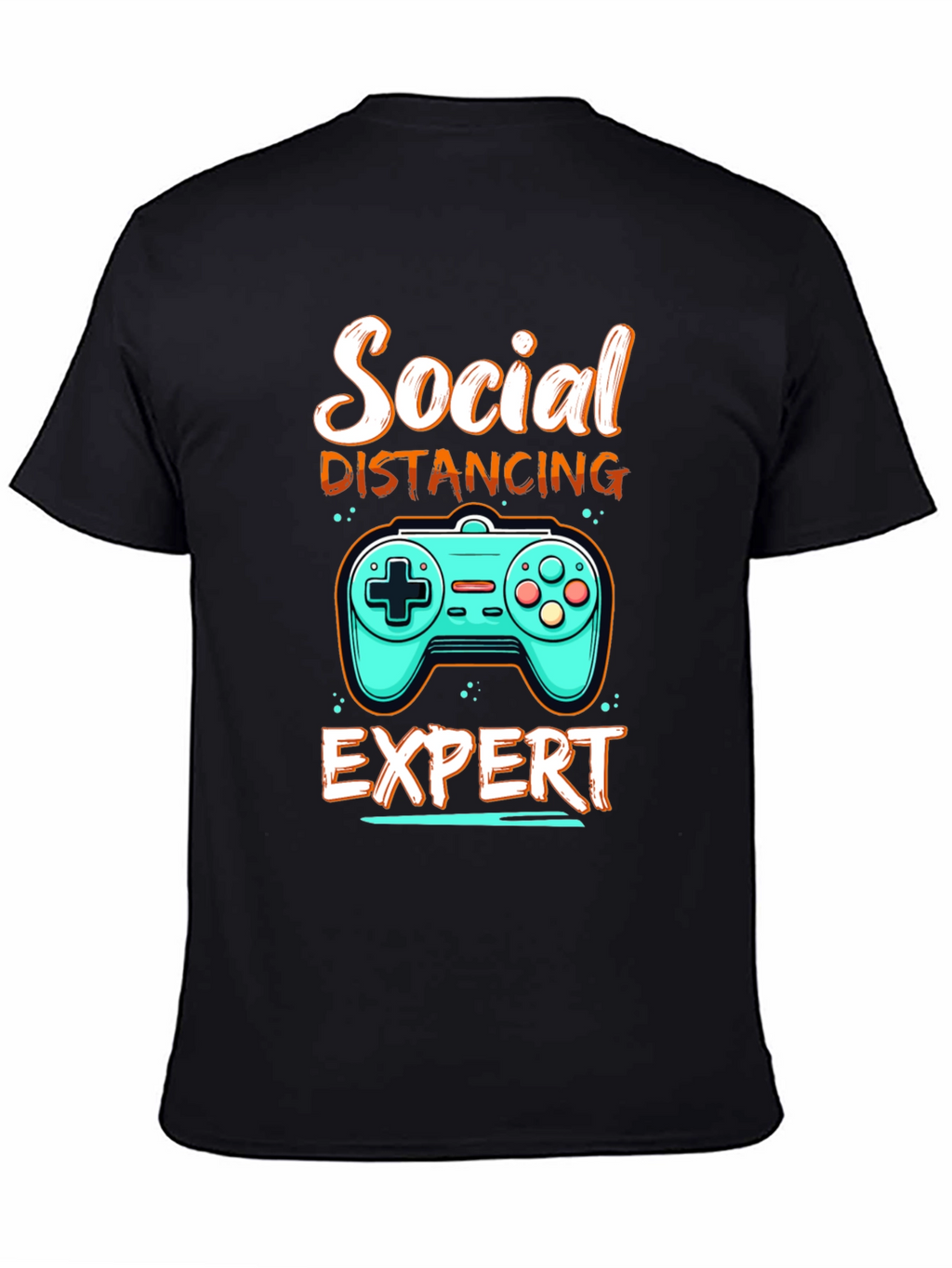 Social Distancing Expert Gamer T-Shirt