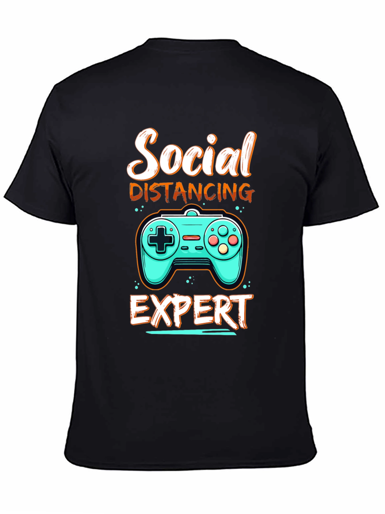 Social Distancing Expert Gamer T-Shirt