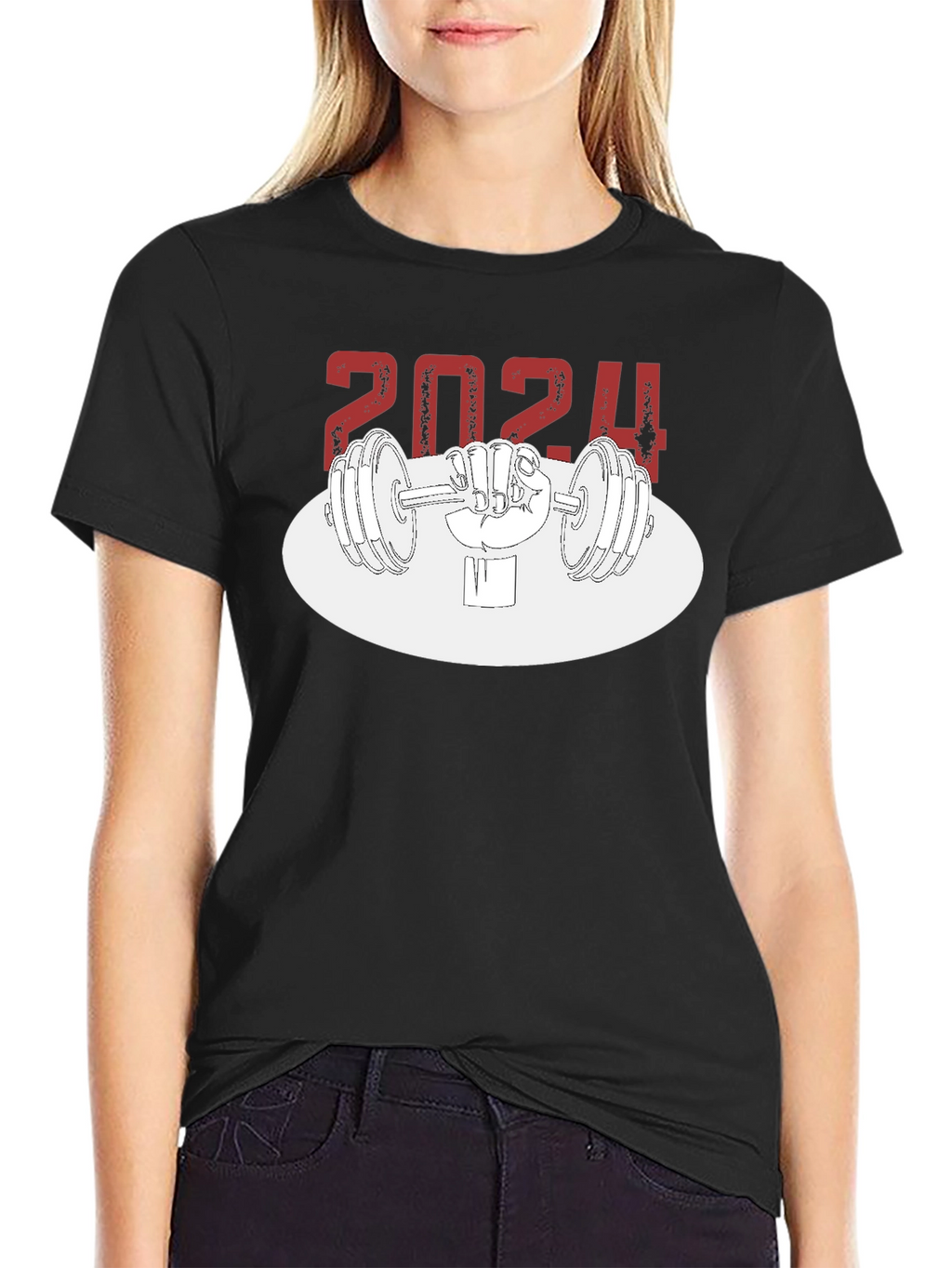 2024 Weightlifting T-Shirt - Workout Ready!