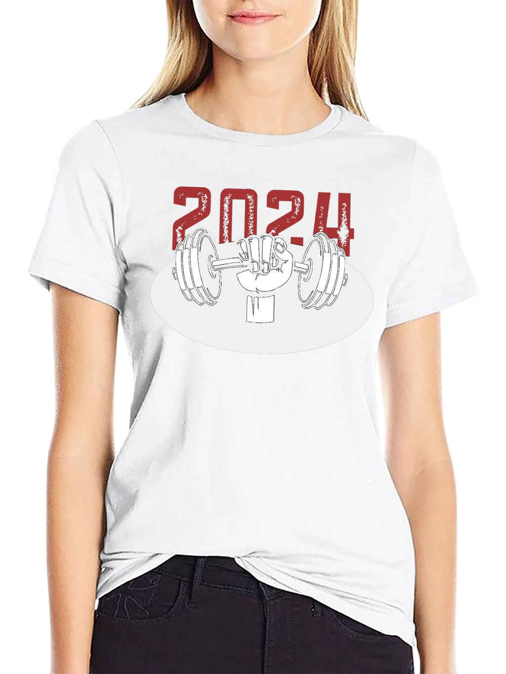2024 Weightlifting T-Shirt - Workout Ready!