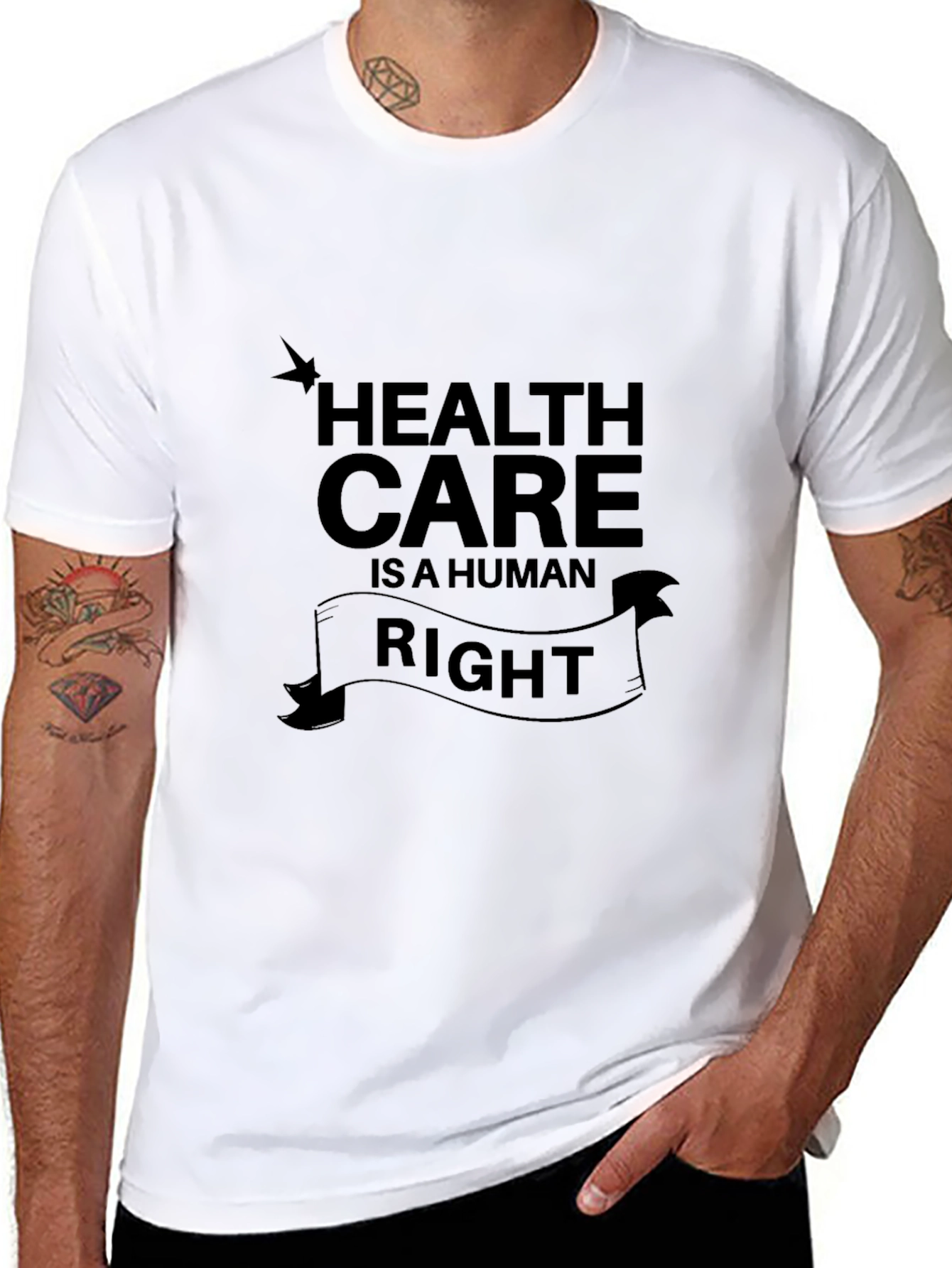 Health Care is a Human Right Graphic T-Shirt