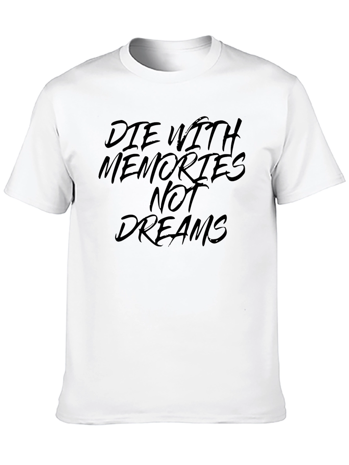 Die With Memories Black Graphic Tee