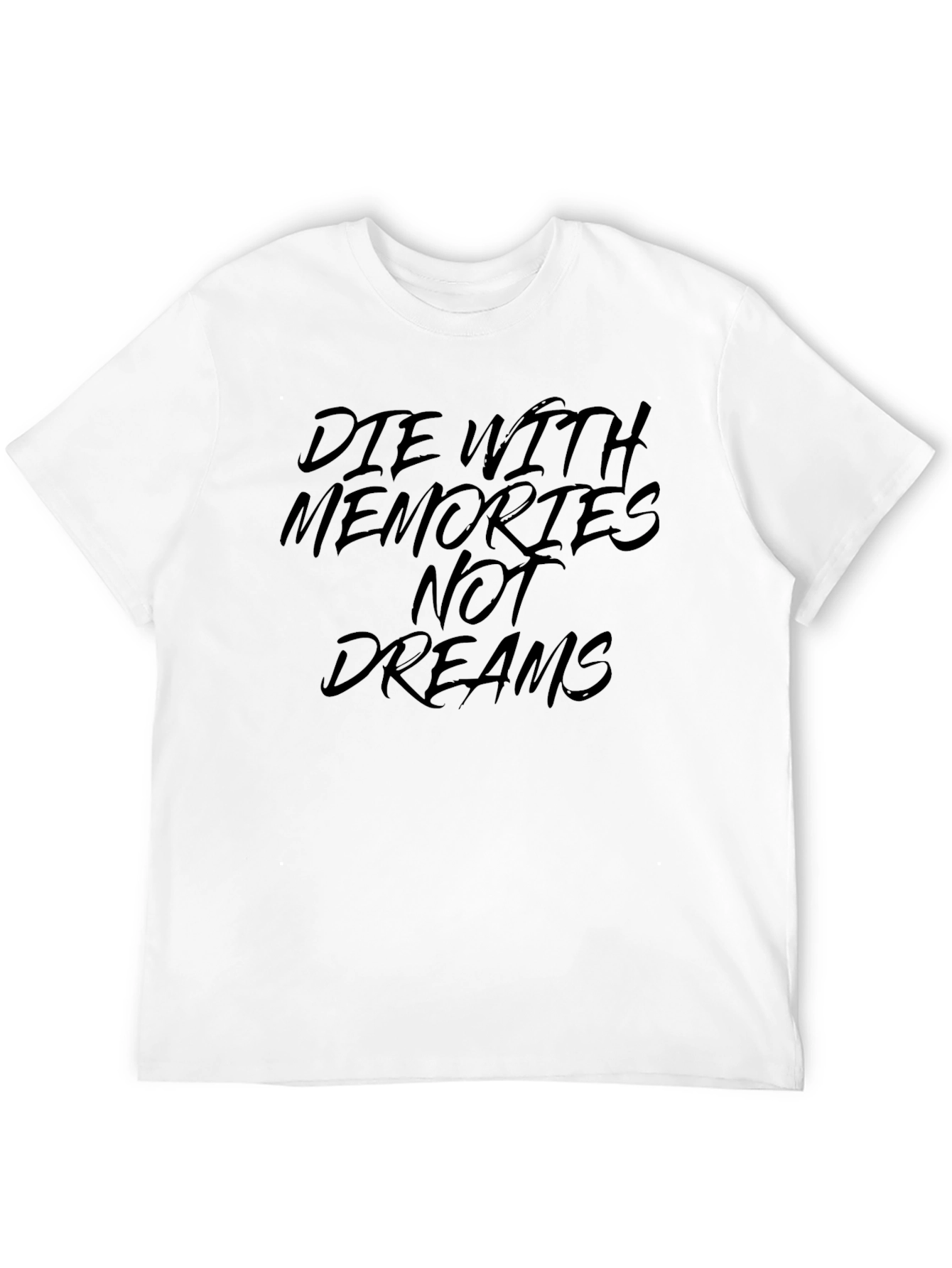 Die With Memories Black Graphic Tee