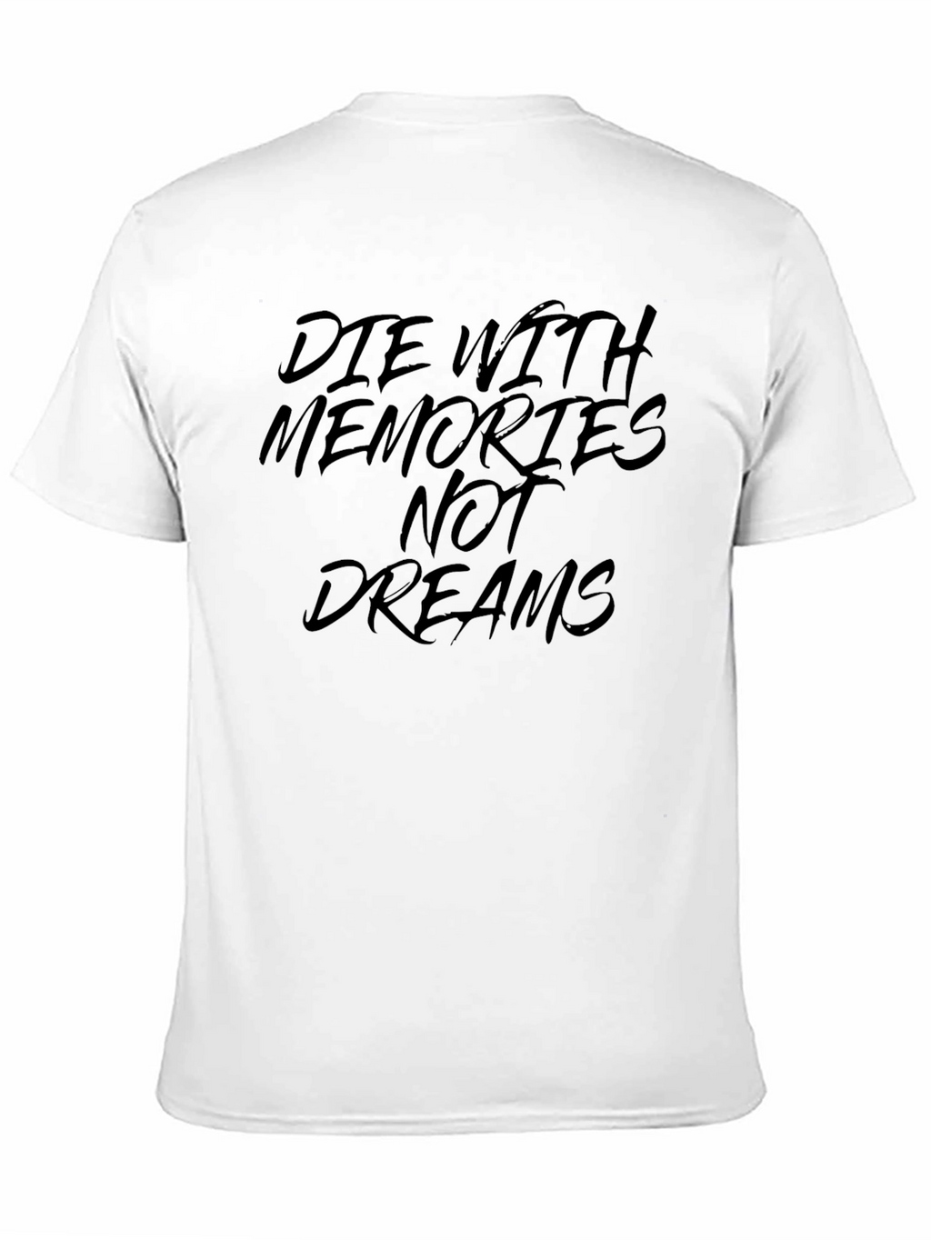 Die With Memories Black Graphic Tee