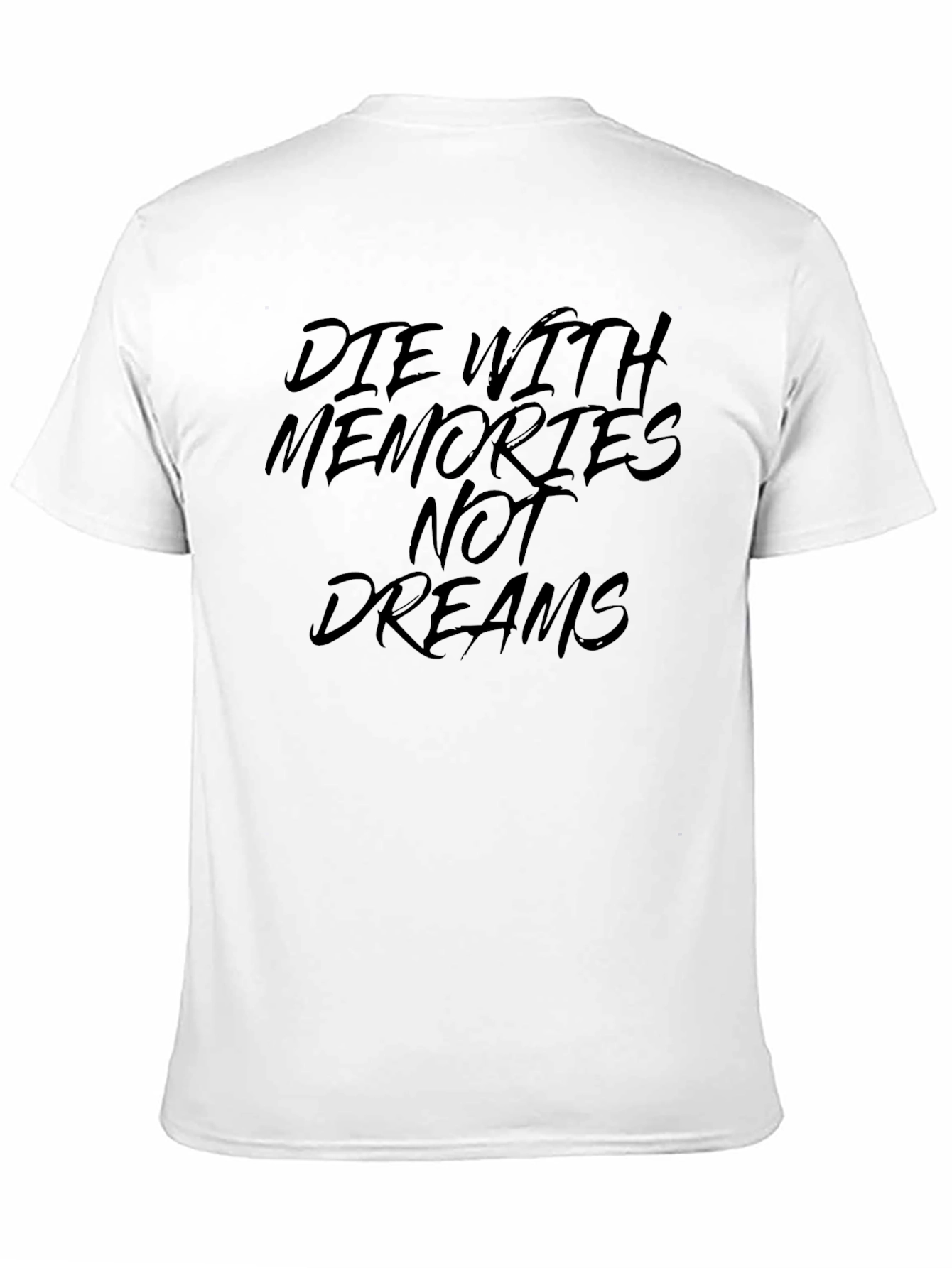Die With Memories Black Graphic Tee